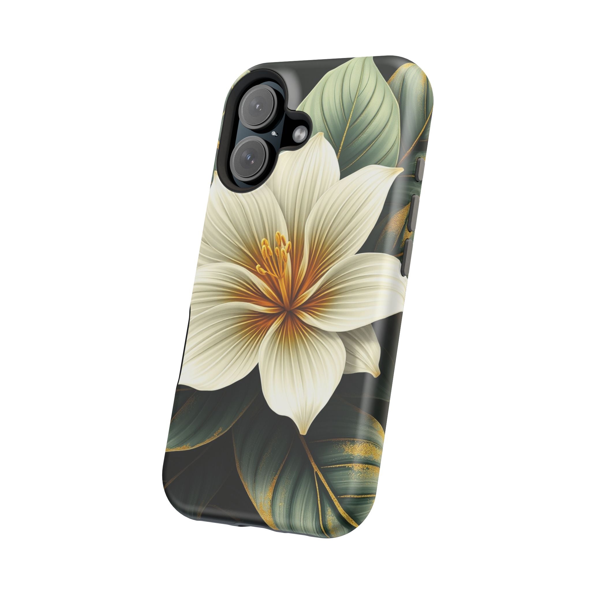iPhone Radiant Tropical Bloom Design Slim Everyday Designer Case · iPhone Case