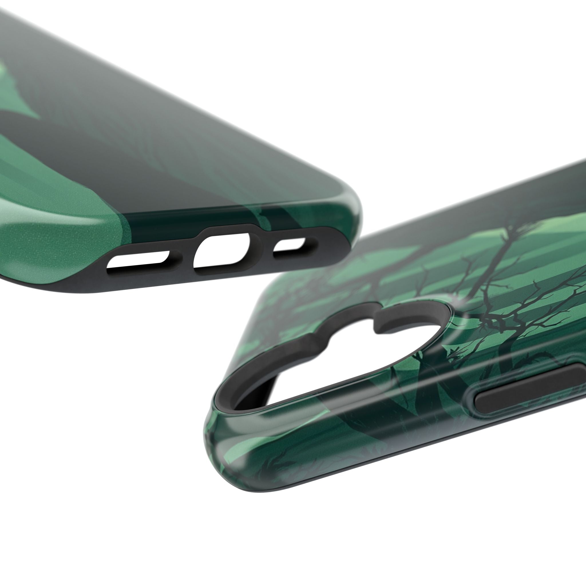 iPhone Sage And Ivory Dark Forest Spirits Slim Everyday Designer Case · iPhone C