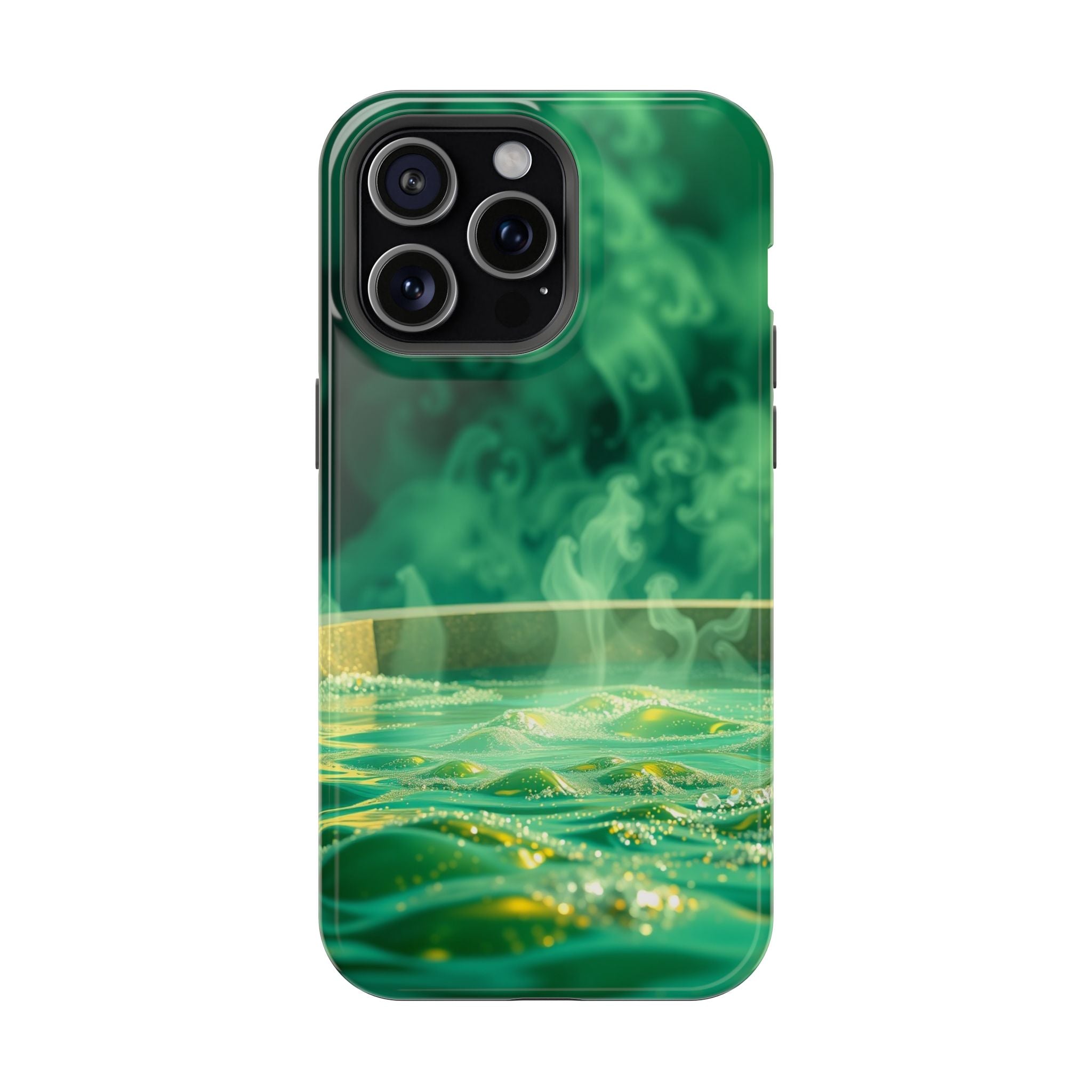 iPhone Hot Spring Steam Cinematic Art Slim Everyday Designer Case · iPhone Case