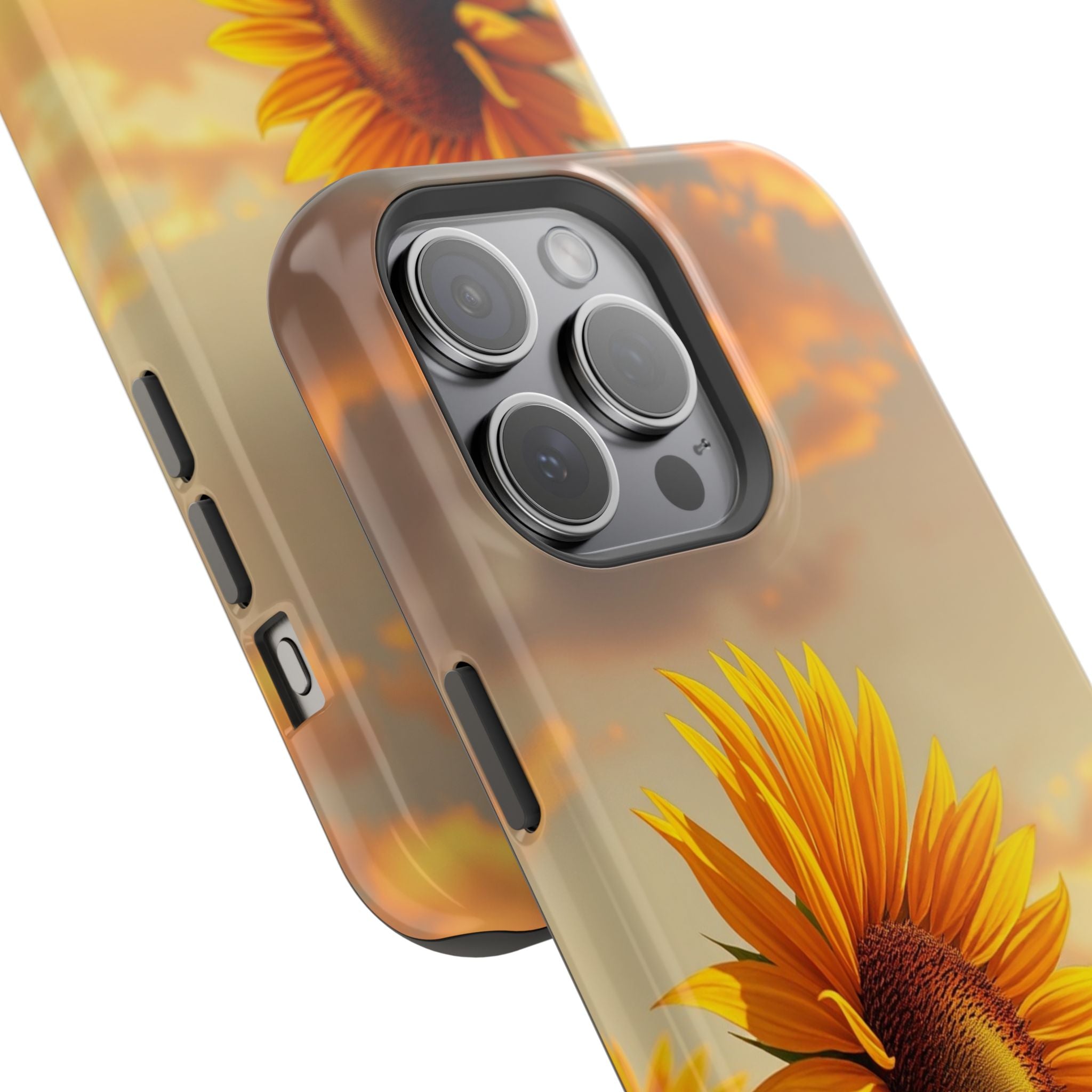 iPhone Sunflower Prairie Electric Art Slim Everyday Designer Case · iPhone Case
