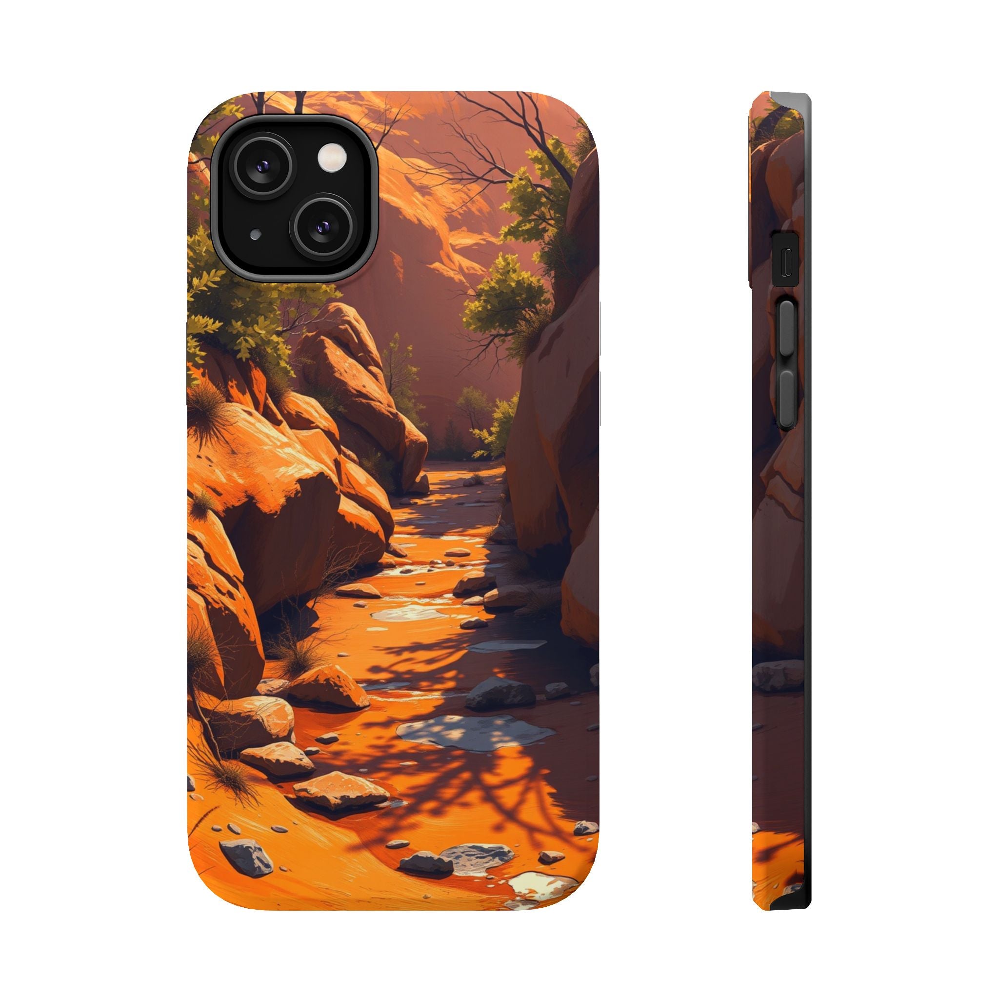 iPhone Spring Creek Bold Art Slim Everyday Designer Case · iPhone Case