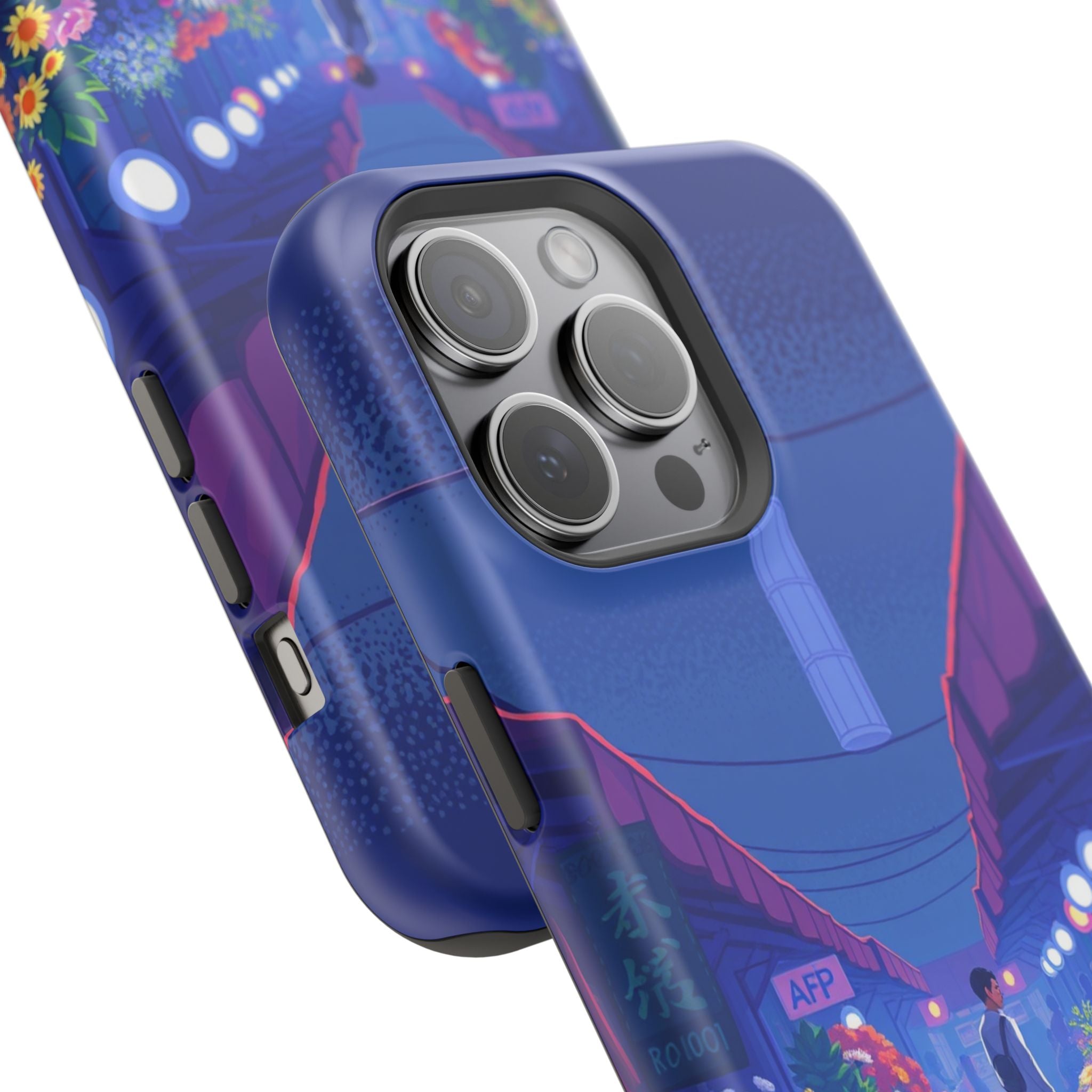 iPhone Flower Market Electric Art Bold Modern Everyday Snap Case · iPhone Case