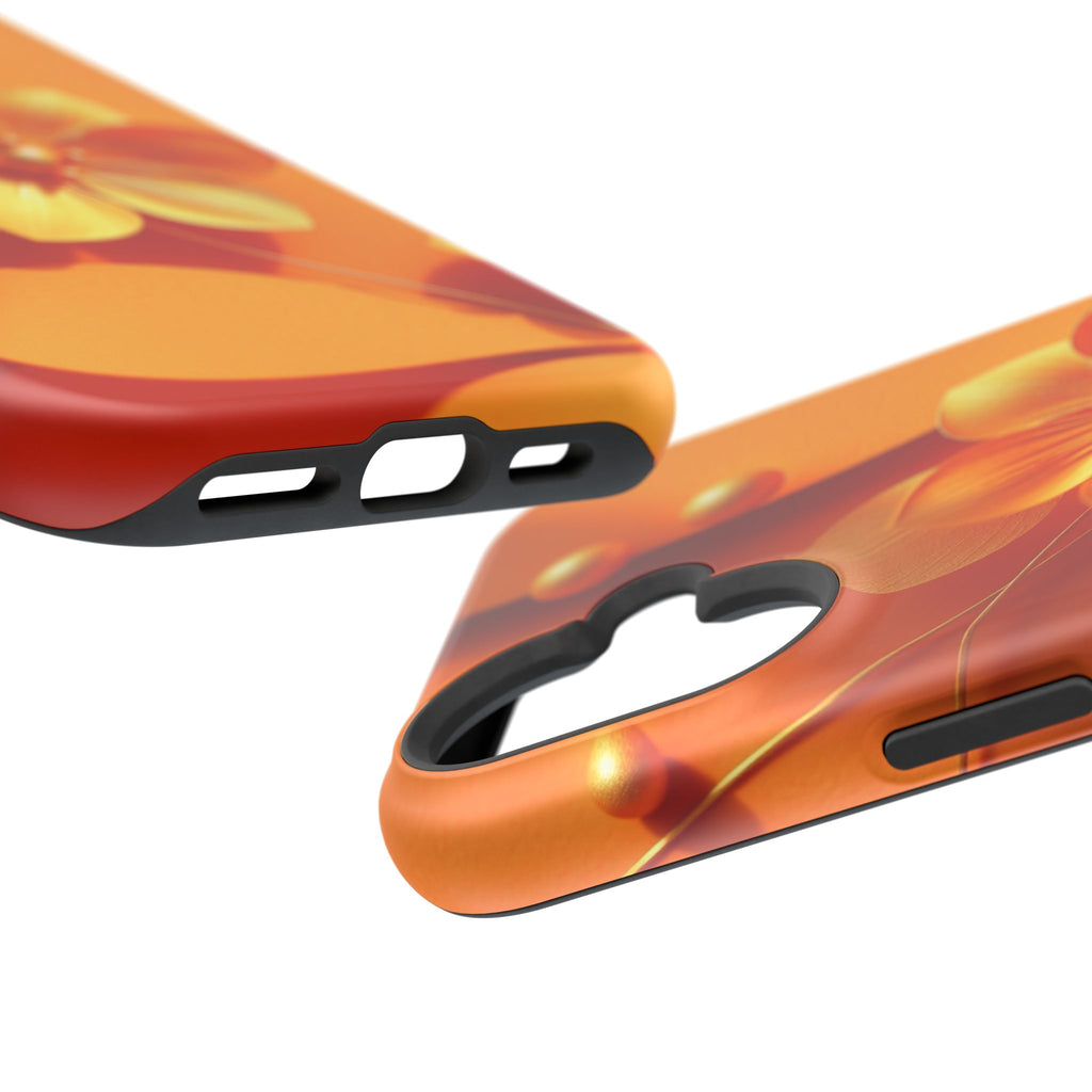 iPhone Floral Geometric Gold Foil Luxury Slim Everyday iPhone Designer · iPhone