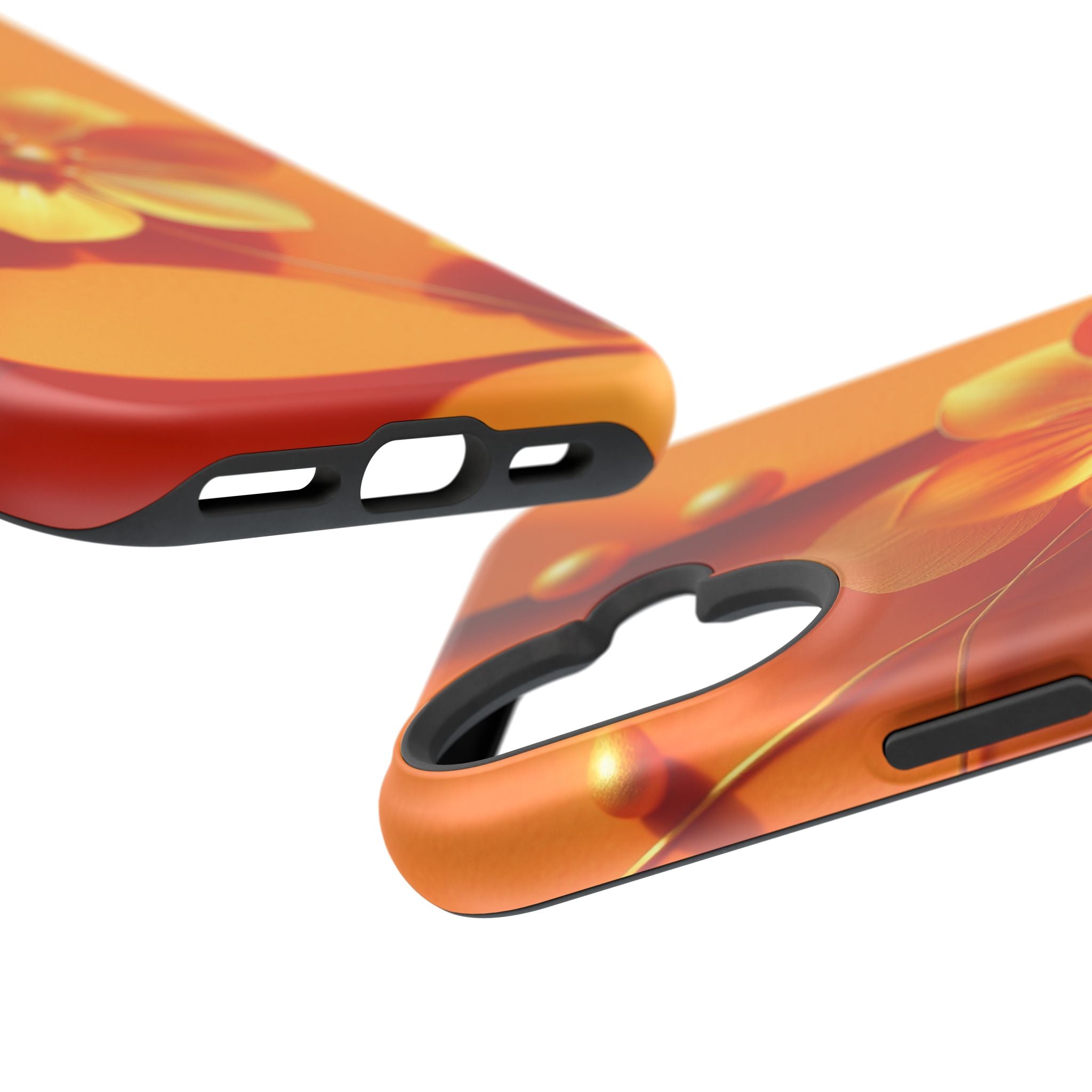 iPhone Floral Geometric Gold Foil Luxury Slim Everyday iPhone Designer · iPhone