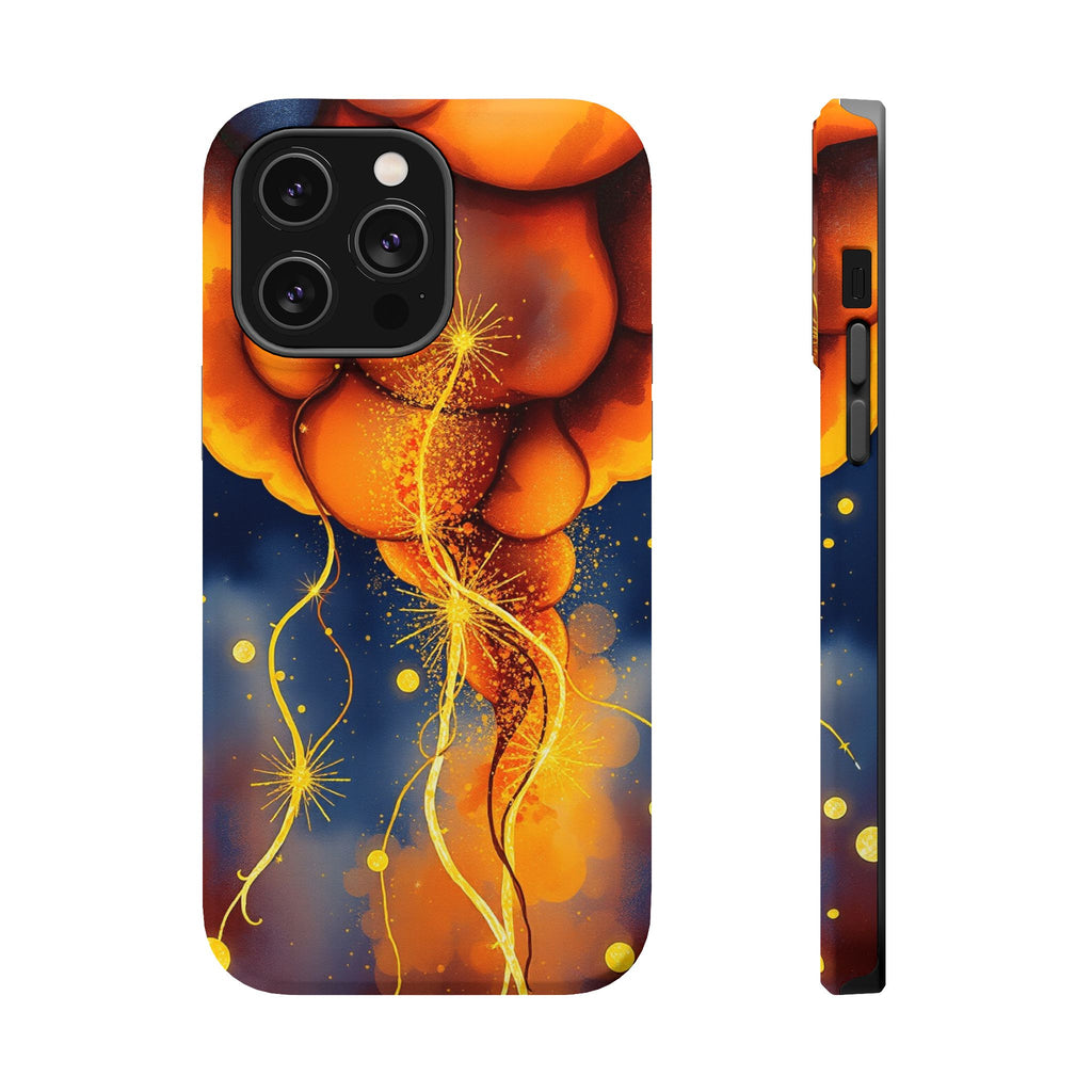 iPhone Glitter Storm Vibrant Watercolor Slim Everyday iPhone Designer · iPhone C