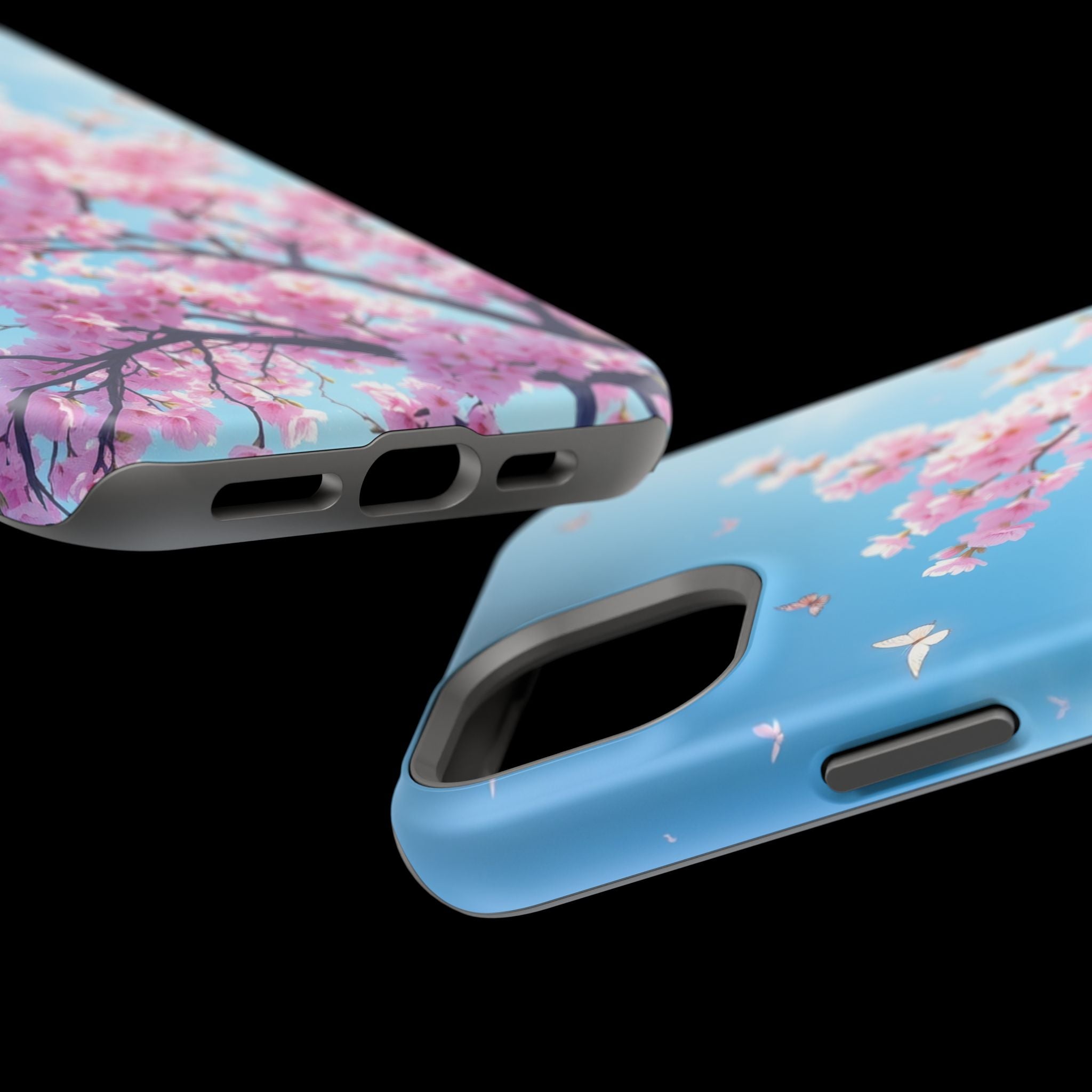iPhone Cherry Blossom Floral Slim Everyday Designer Case · iPhone Case
