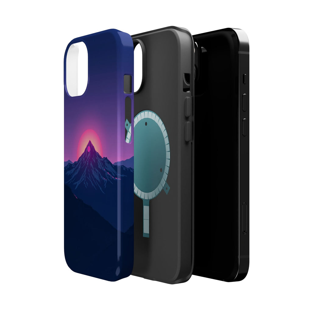 iPhone Mountain at Sunrise Electric Art Slim Everyday iPhone 15 · iPhone Case