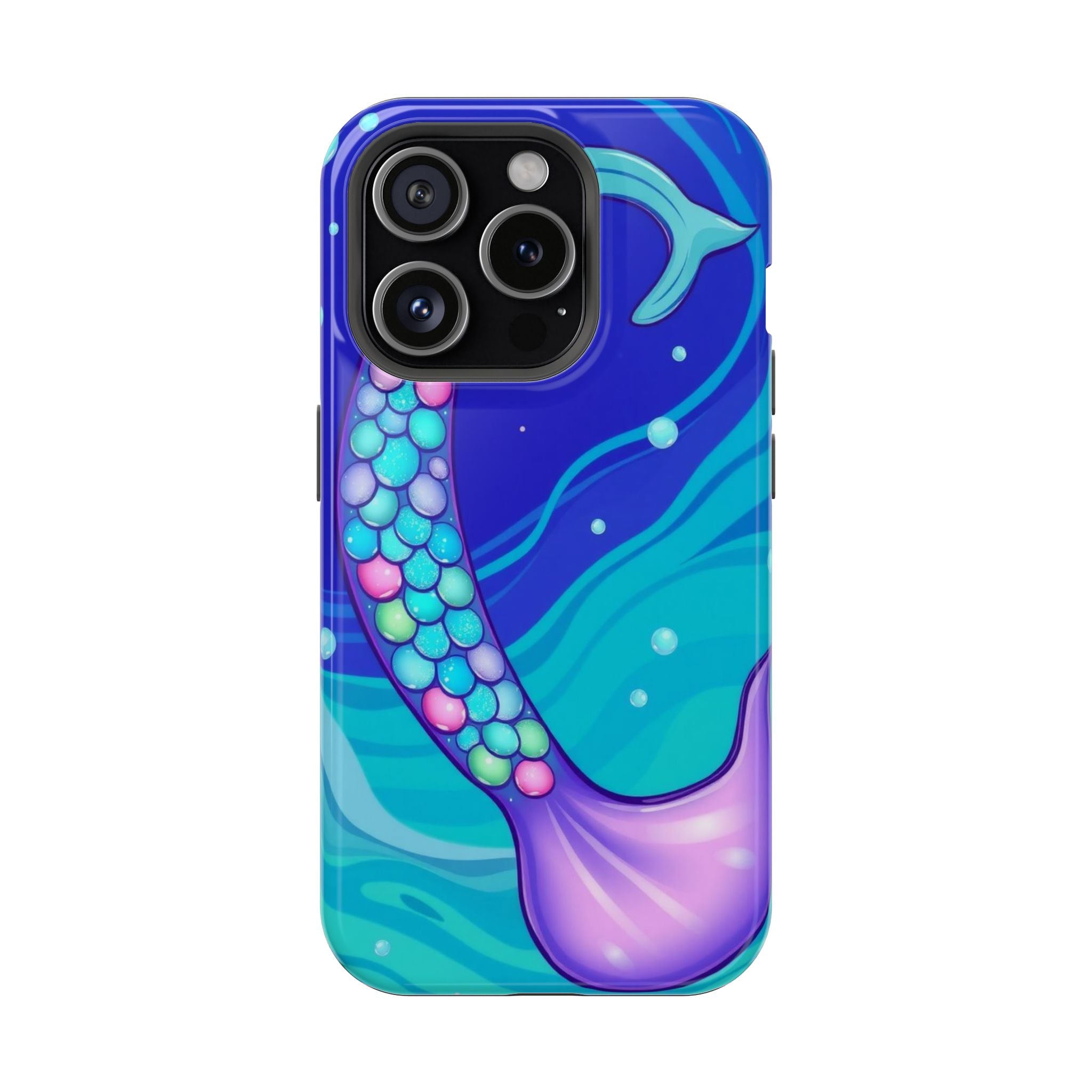 iPhone Mermaid Tail Swirl Kids Fun iPhone Phone Case Gift Artistic · iPhone Case