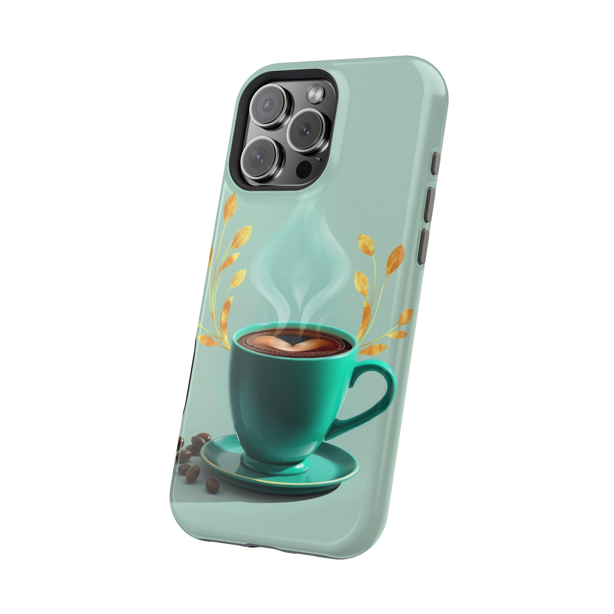 iPhone Radiant Emotional Support Coffee Design Soft Finish Everyday Case · iPhon