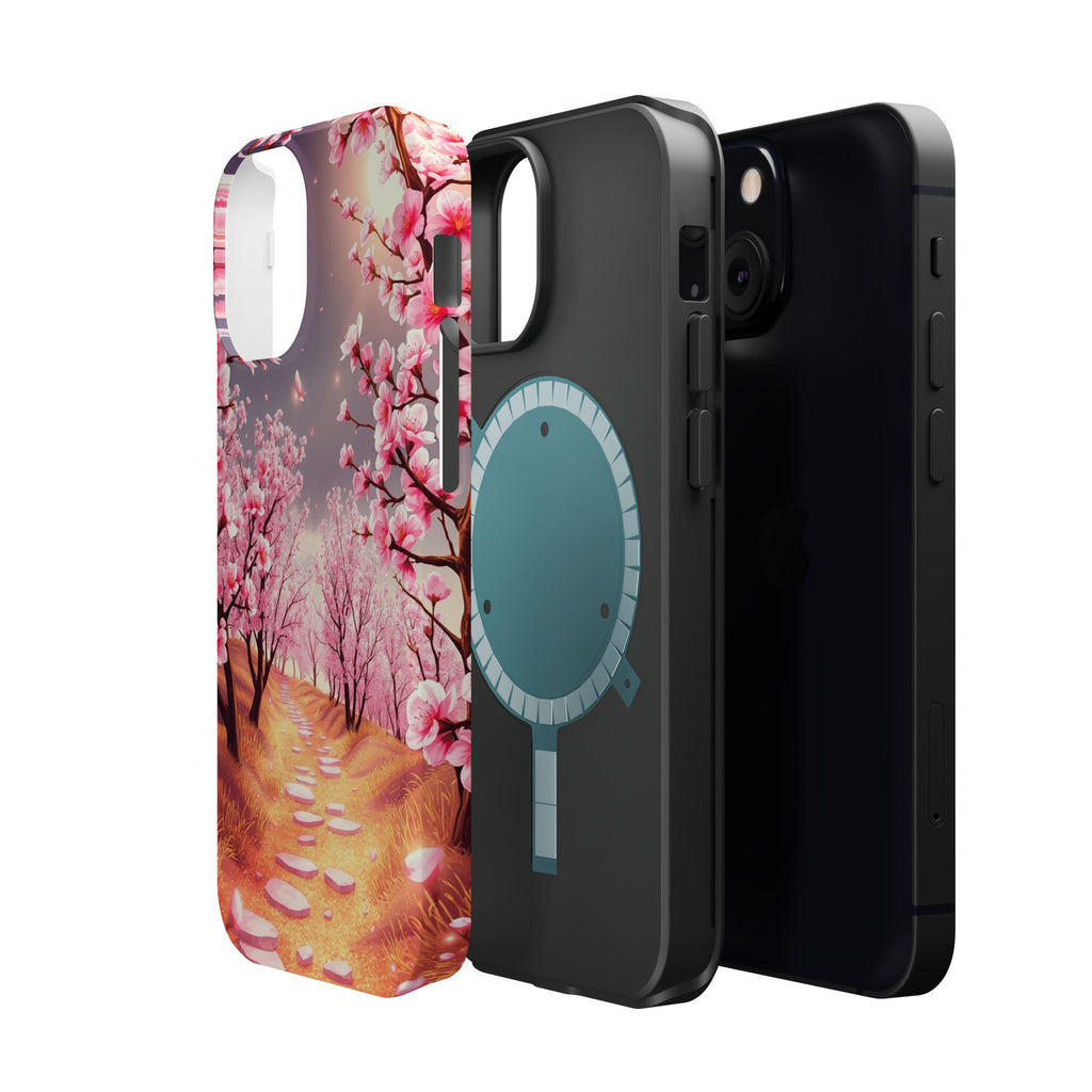 iPhone Dreamy Blossom Trail Design 14 Slim Everyday Designer Case · iPhone Case