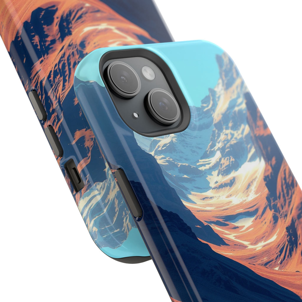 iPhone Radiant Glacier Lake Design 20 Slim Everyday Designer Case · iPhone Case
