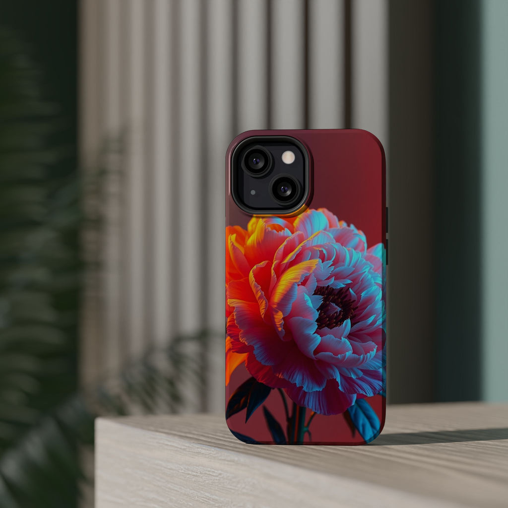 iPhone Peony Bouquet Bold Art Slim Everyday Designer Case · iPhone Case
