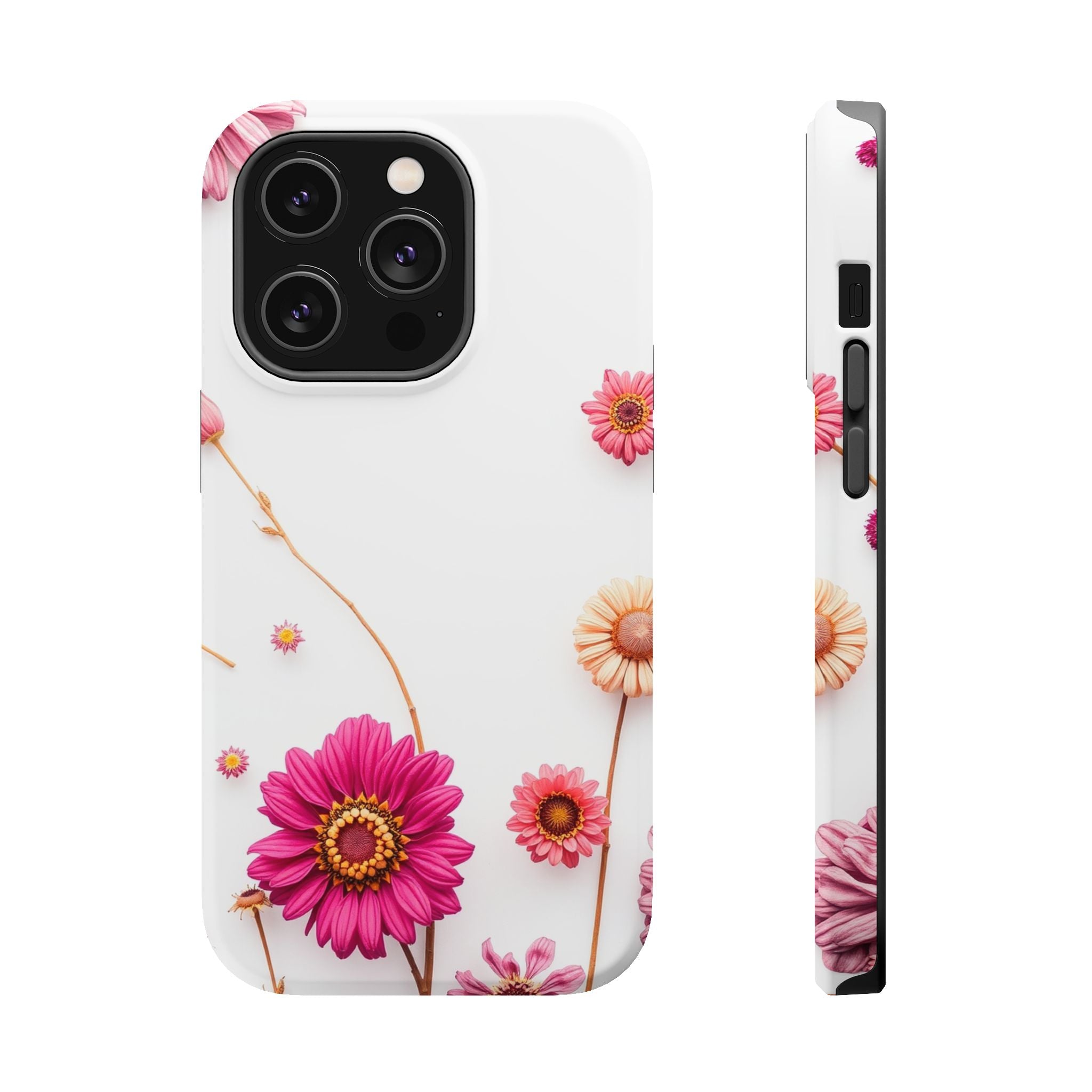 iPhone Earthy Dried Flower Flat Lay Design Slim iPhone Everyday · iPhone Case