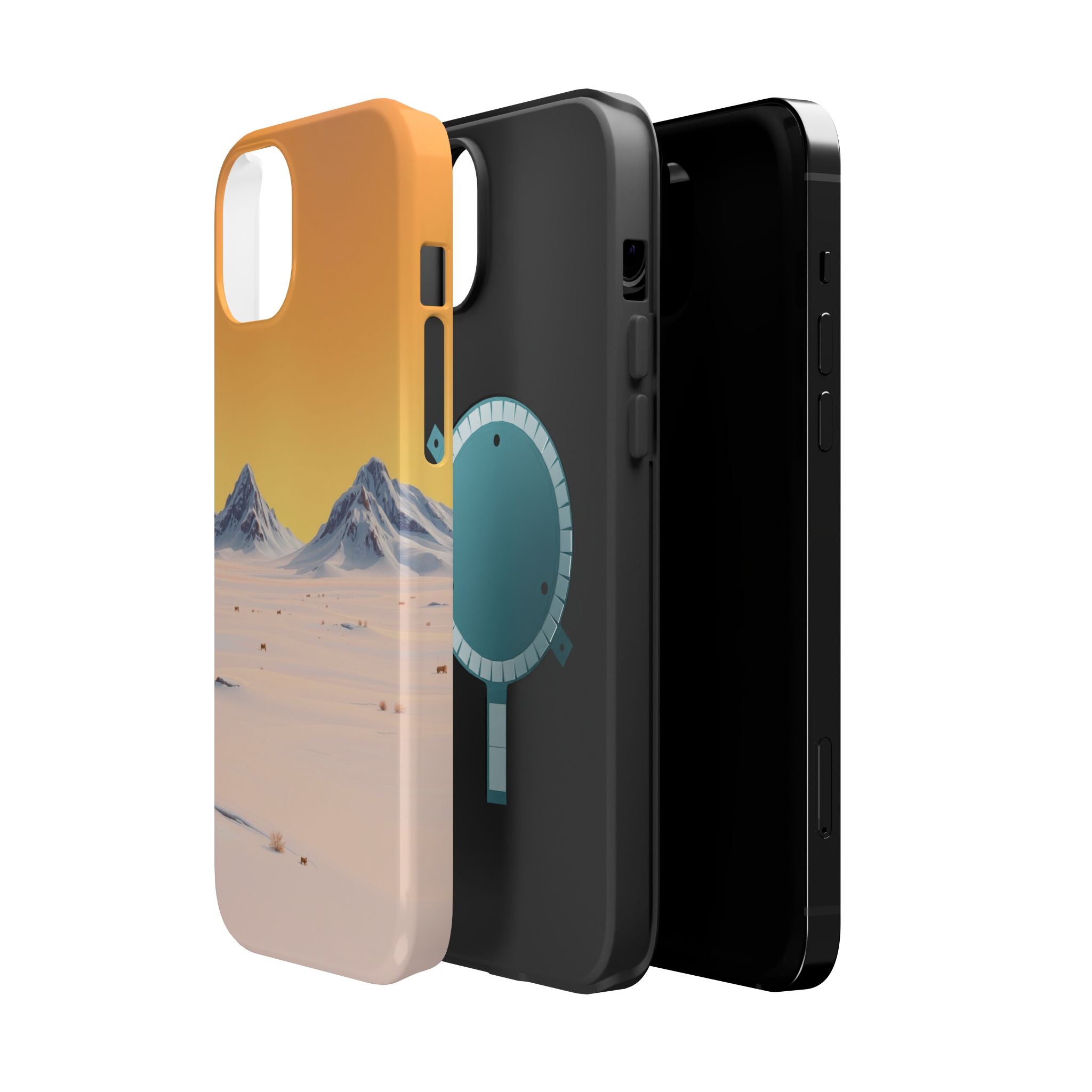iPhone Mustard And Rust Arctic Tundra Slim Everyday iPhone 20 Designer · iPhone