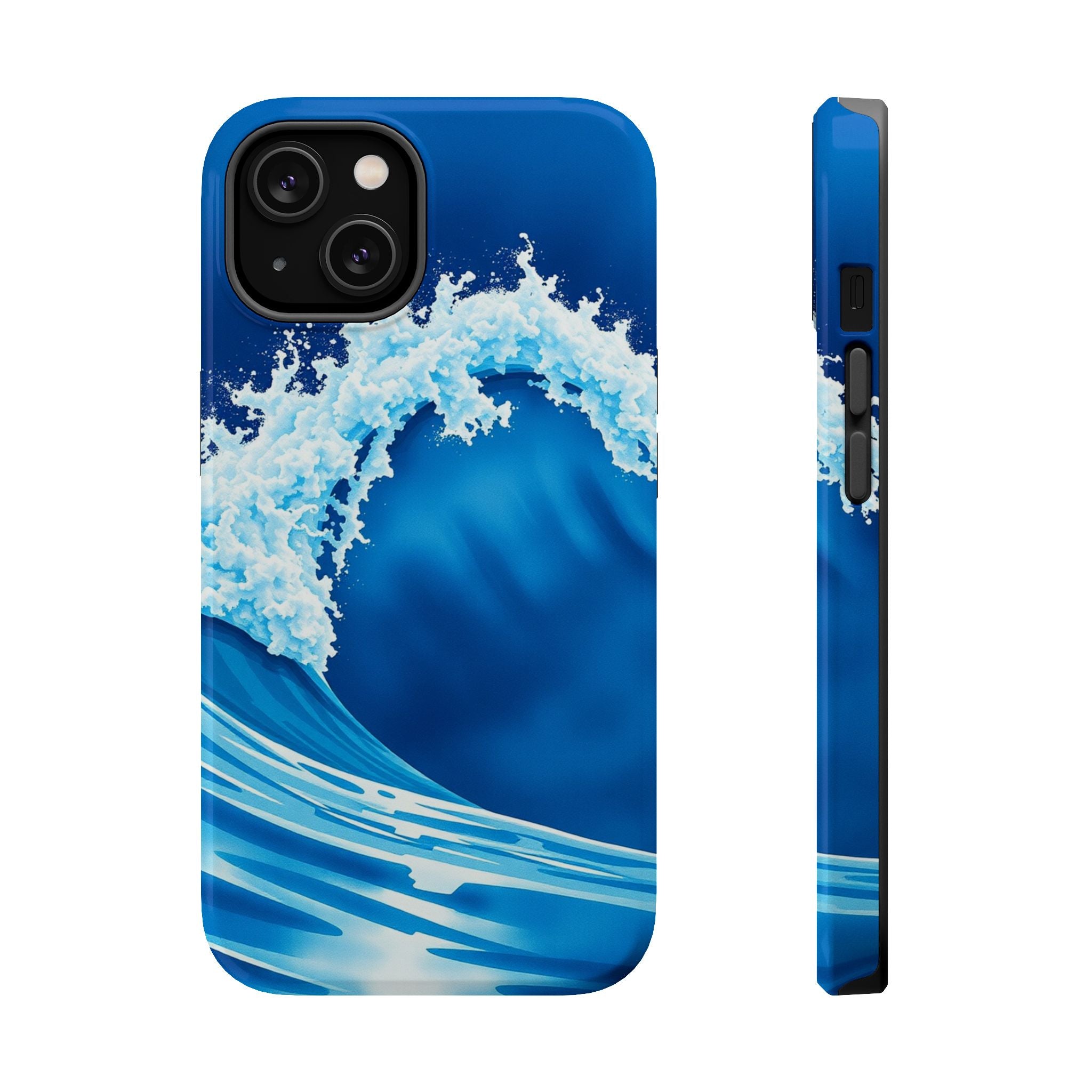 iPhone Serene Wave Interference Design Slim Everyday Designer Case · iPhone Case