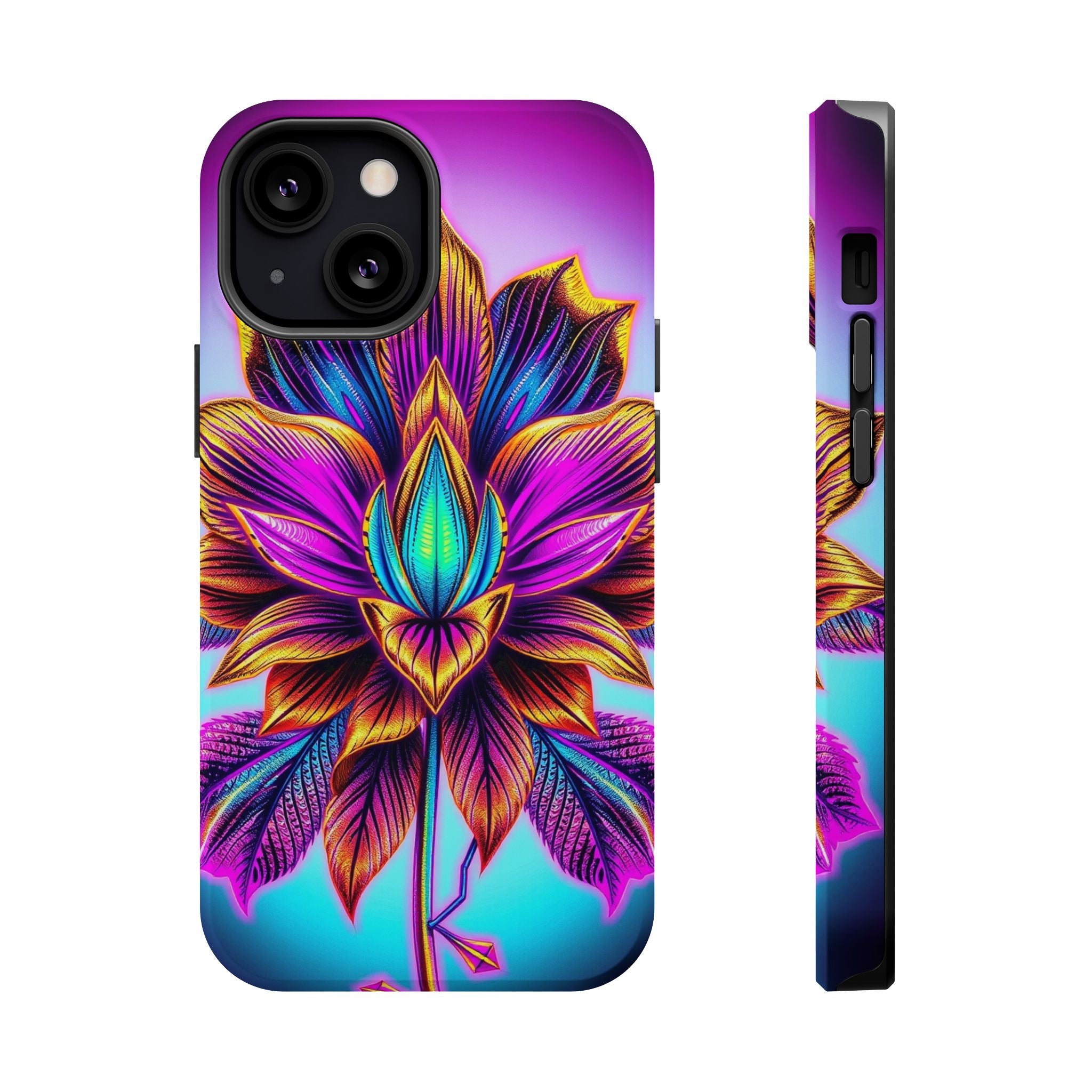 iPhone Floral Gold Foil Mystic Art Bold Modern Everyday Snap Case · iPhone Case