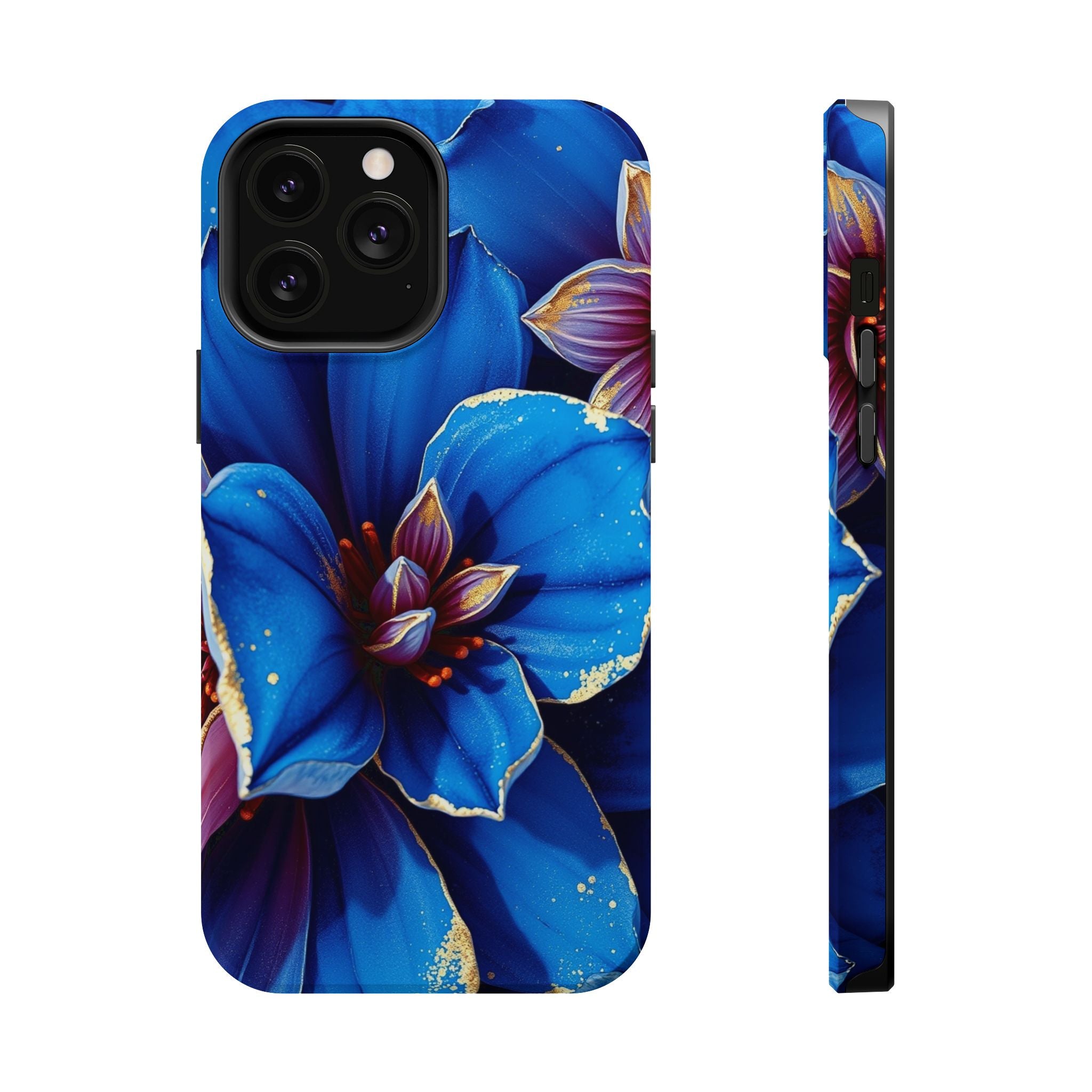 iPhone Floral Gold Foil Serene Design Slim Snap Case Ga · iPhone Case