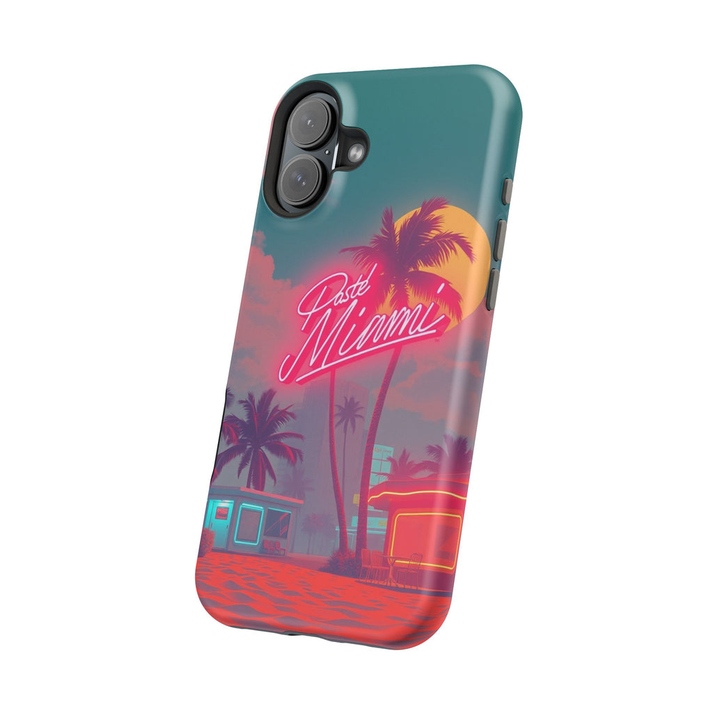 iPhone 1980s Pastel Miami Enchanted Art Slim Everyday Designer Case · iPhone Cas