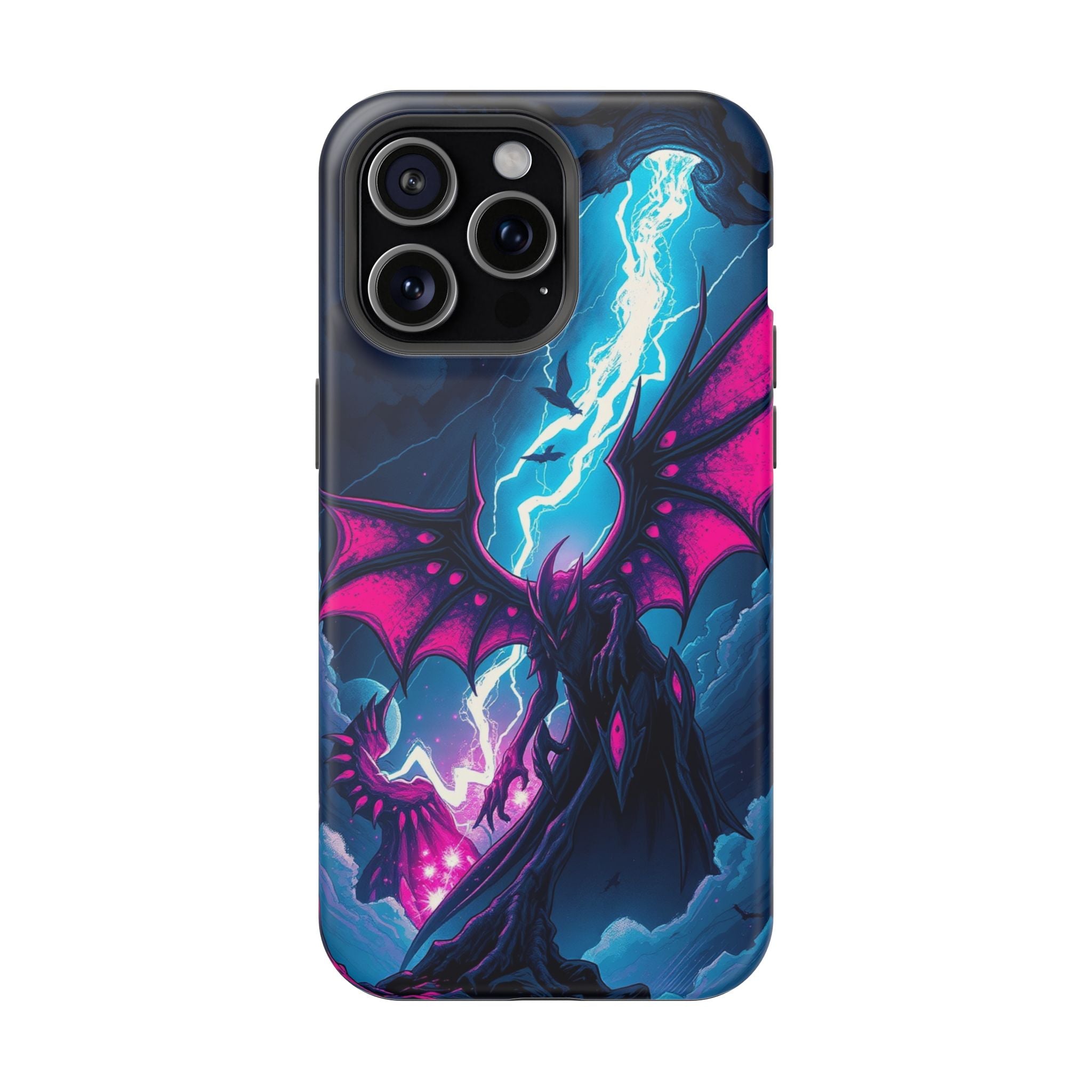 iPhone Radiant Hatching Storm Design Slim Everyday Designer Case · iPhone Case