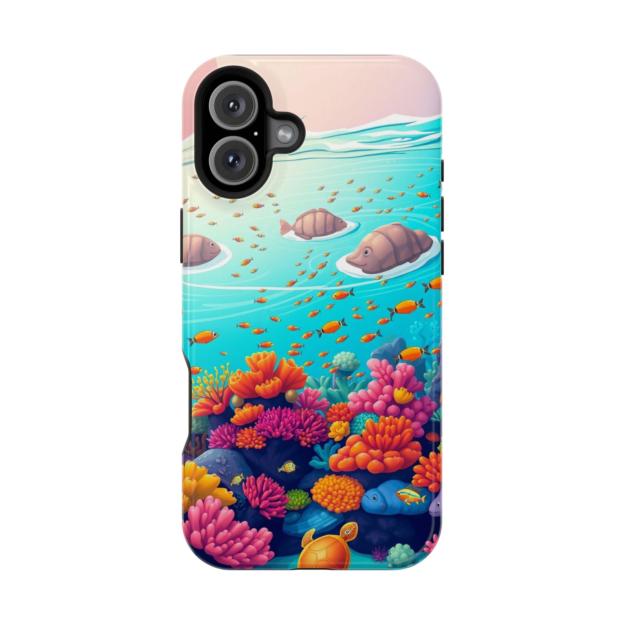 iPhone Coral Reef Panorama Kids Fun Phone Case Gift Slim Snap Case · iPhone Case