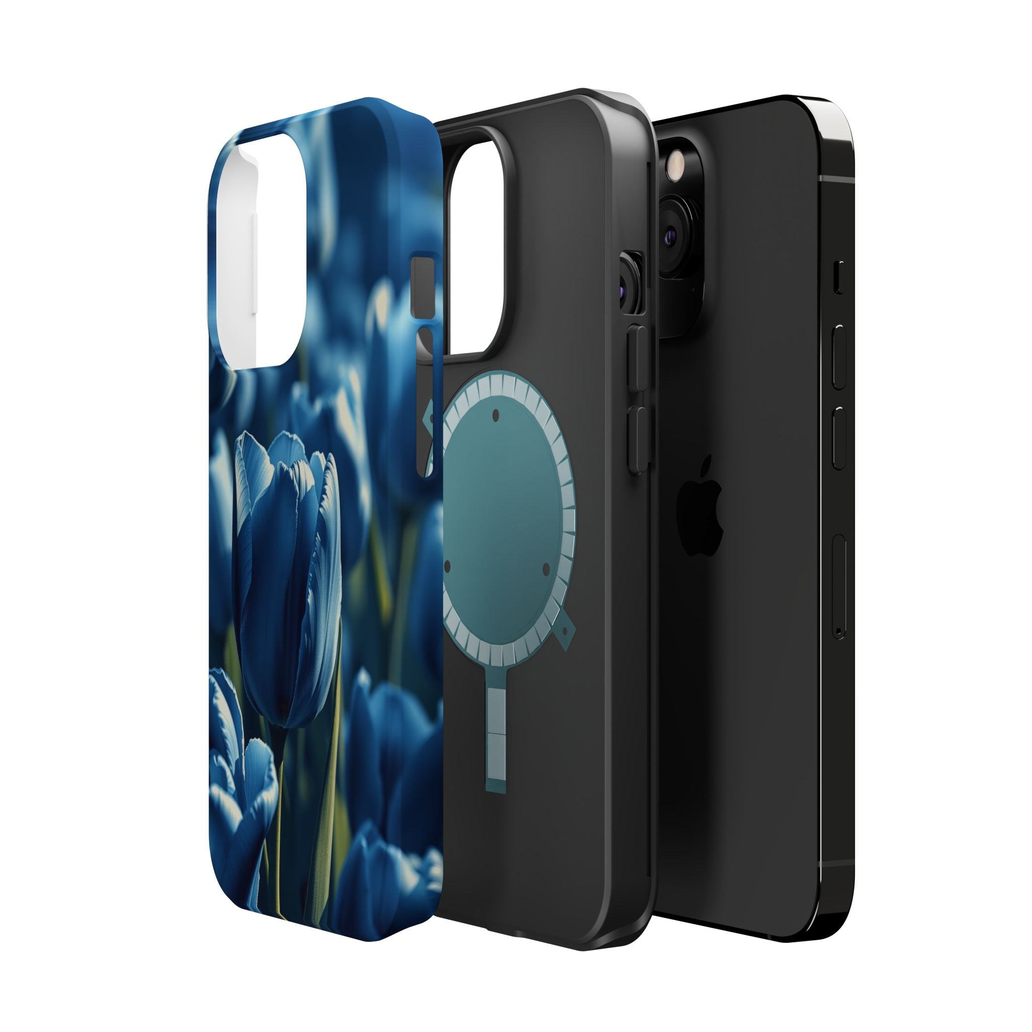 iPhone Tulip Row Oil Painting Impressionist Slim iPhone Everyday · iPhone Case