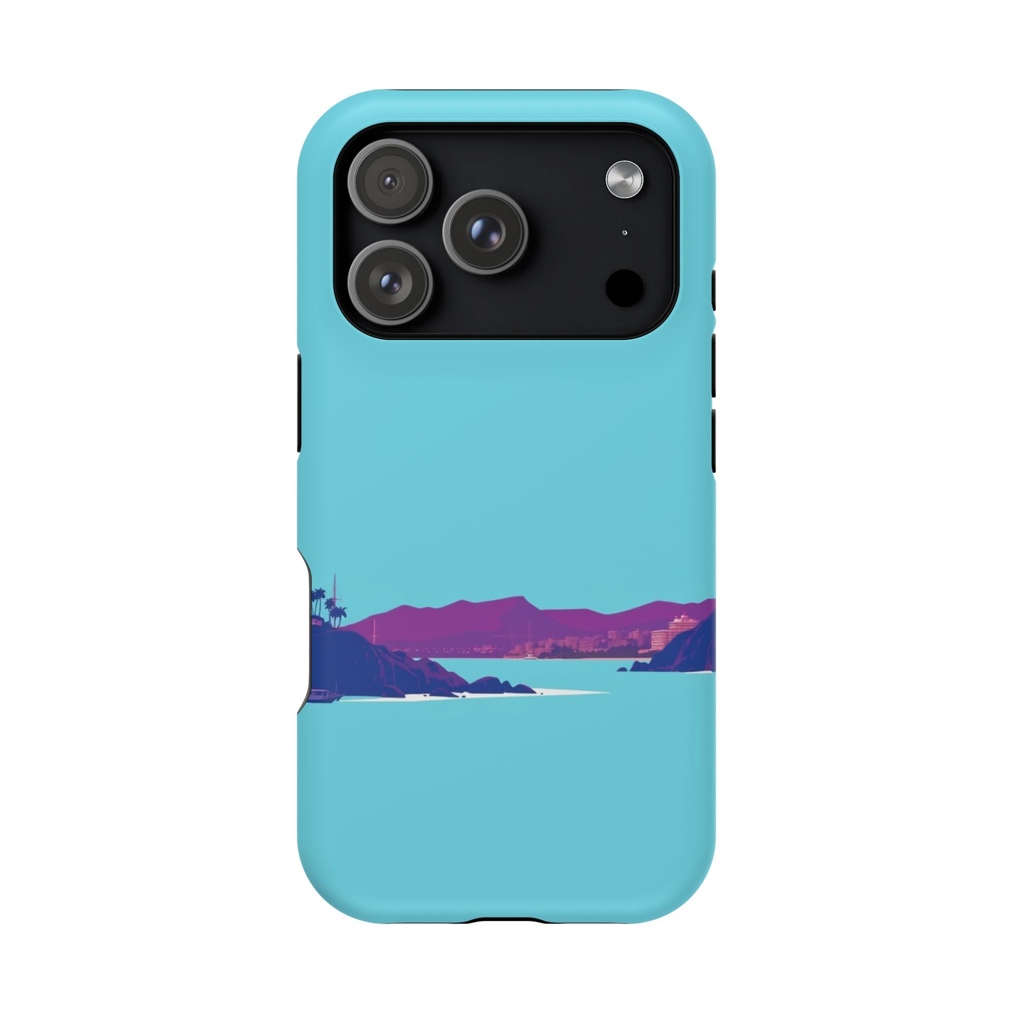 iPhone Hibiscus Coast Mystic Art Bold Modern Everyday Snap Case · iPhone Case