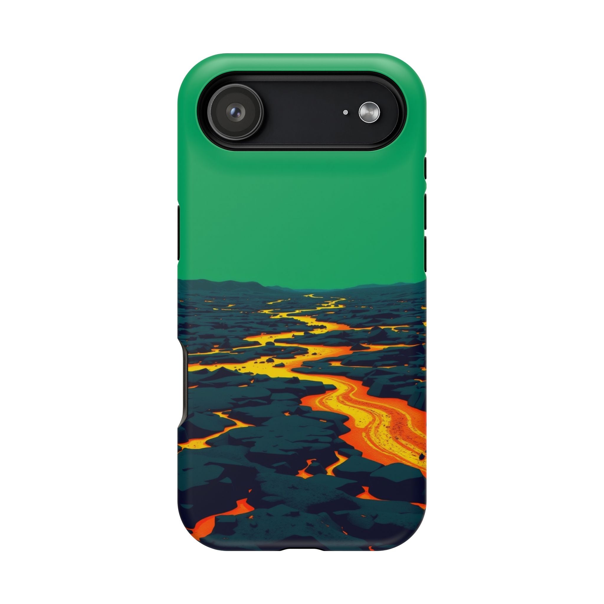 iPhone Lava Field Dreamy Design Slim Everyday Designer Case · iPhone Case