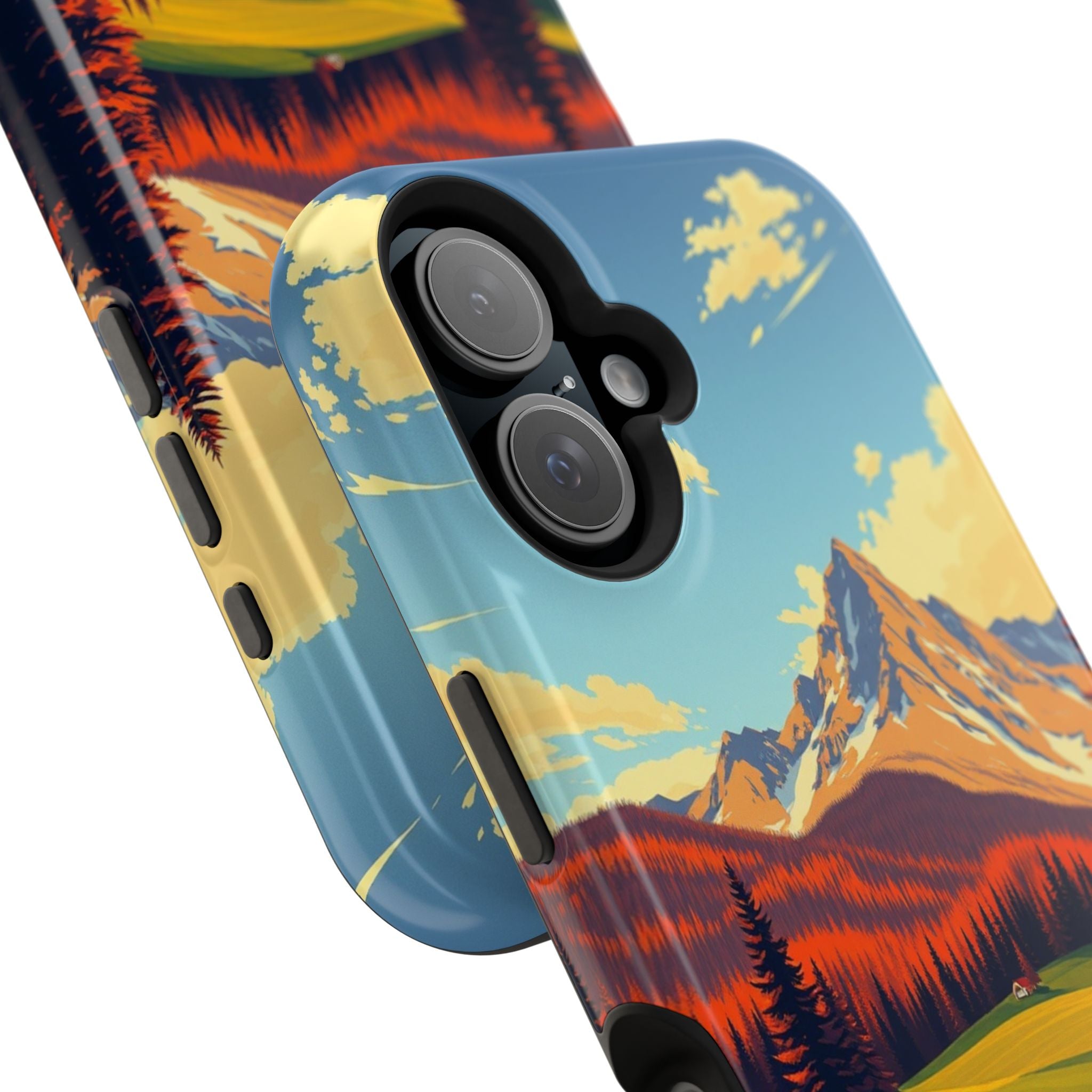 iPhone Radiant Alpine Meadow Design Slim Everyday Designer Case · iPhone Case