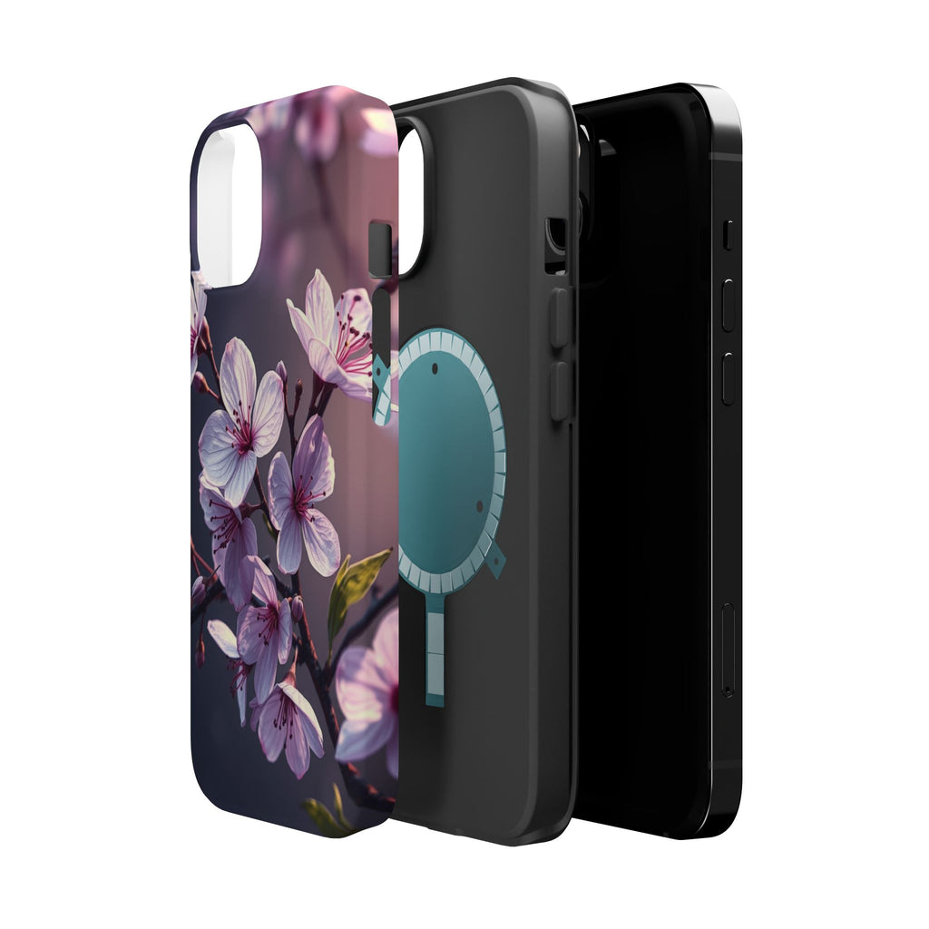iPhone Cherry Blossom Enchanted Art Artistic Everyday Cas Slim Snap Case · iPhon
