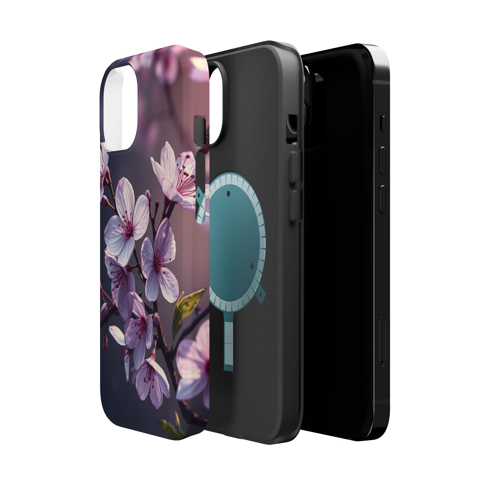 iPhone Cherry Blossom Enchanted Art Artistic Everyday Cas Slim Snap Case · iPhon
