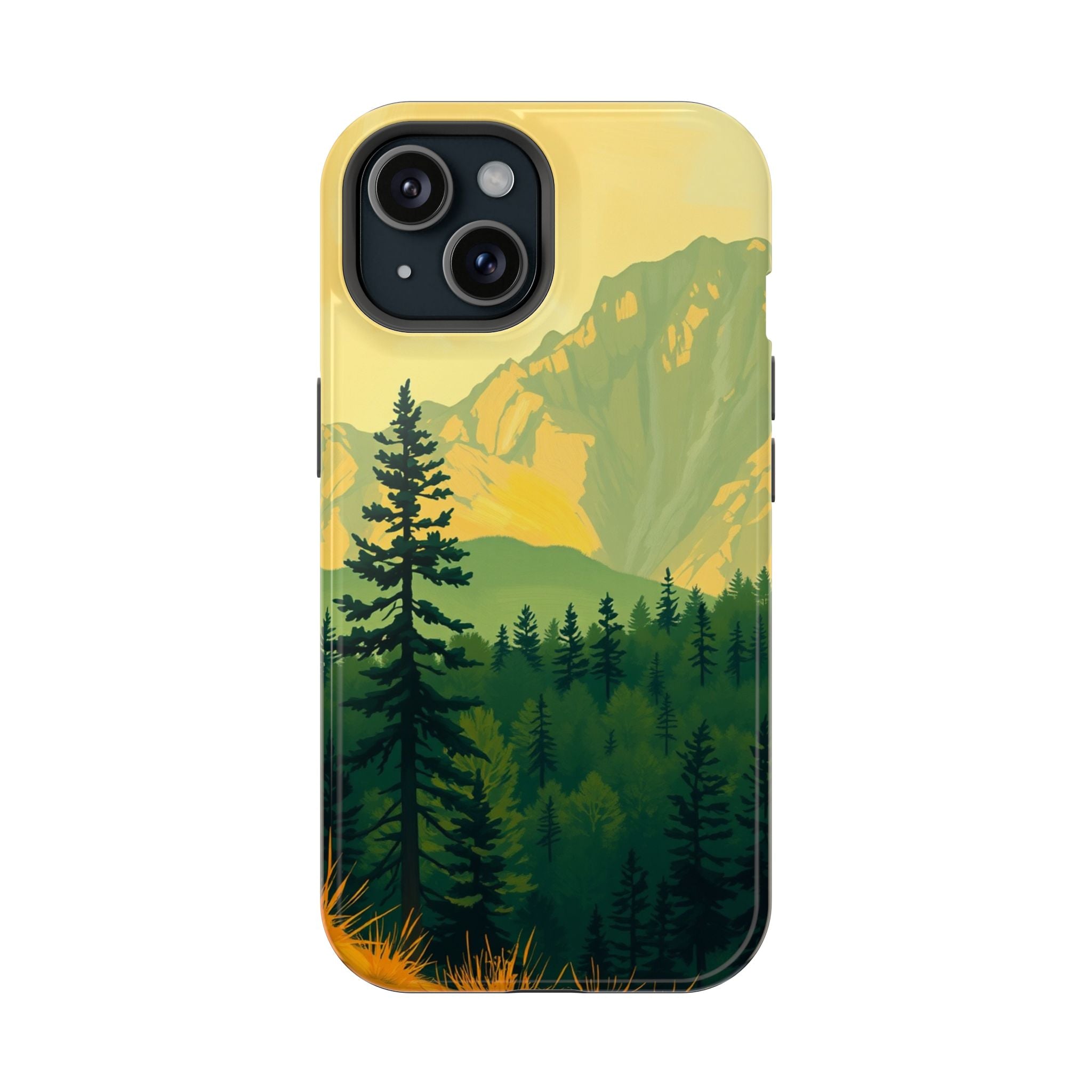 iPhone Pine Ridge Oil Painting Impressionist Slim iPhone Everyday · iPhone Case