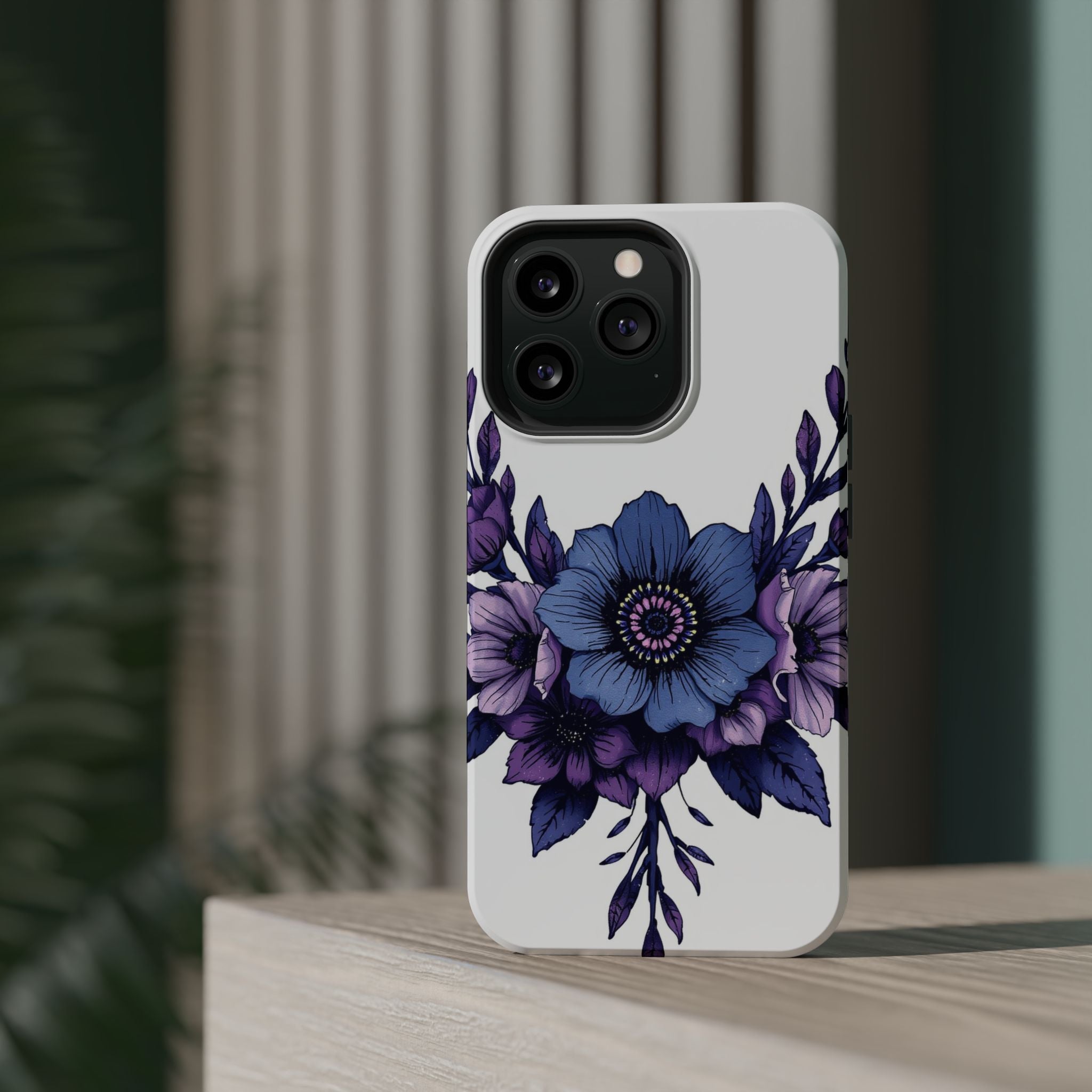 iPhone Floral Crown Grunge Distressed Slim Everyday Designer Case · iPhone Case