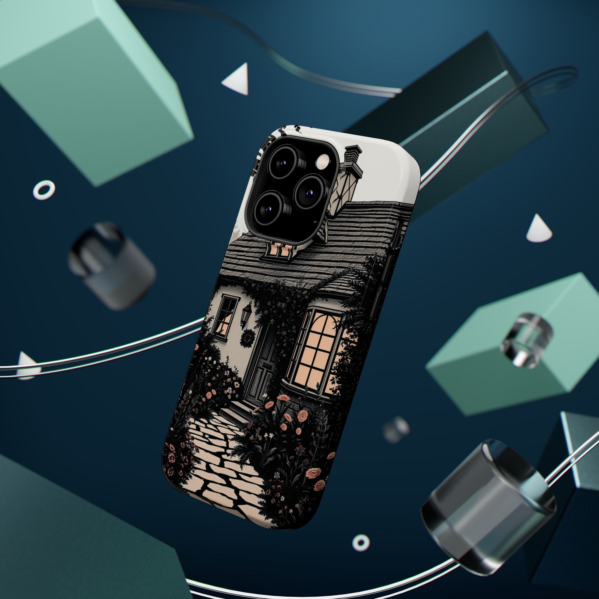 iPhone Cottage Garden Enchanted Art Slim Everyday Designer Case · iPhone Case