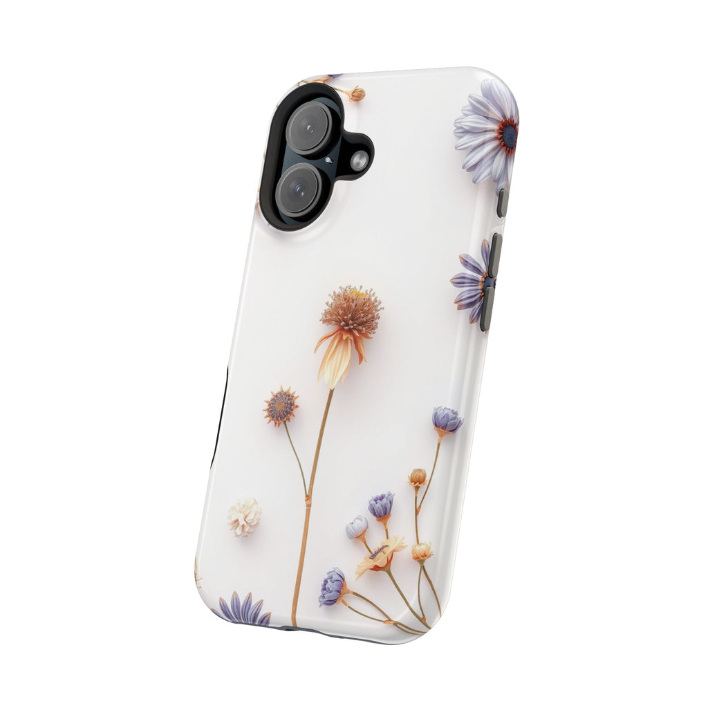 iPhone Dried Flower Flat Lay Bold Art Slim Everyday Designer Case · iPhone Case
