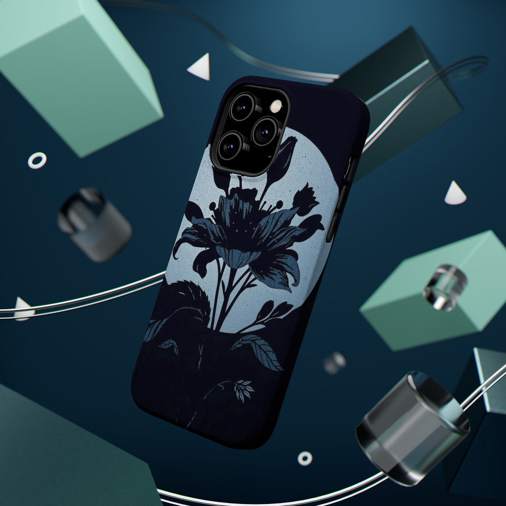 iPhone Radiant Floral Silhouette Design Slim Everyday Designer Case · iPhone Cas