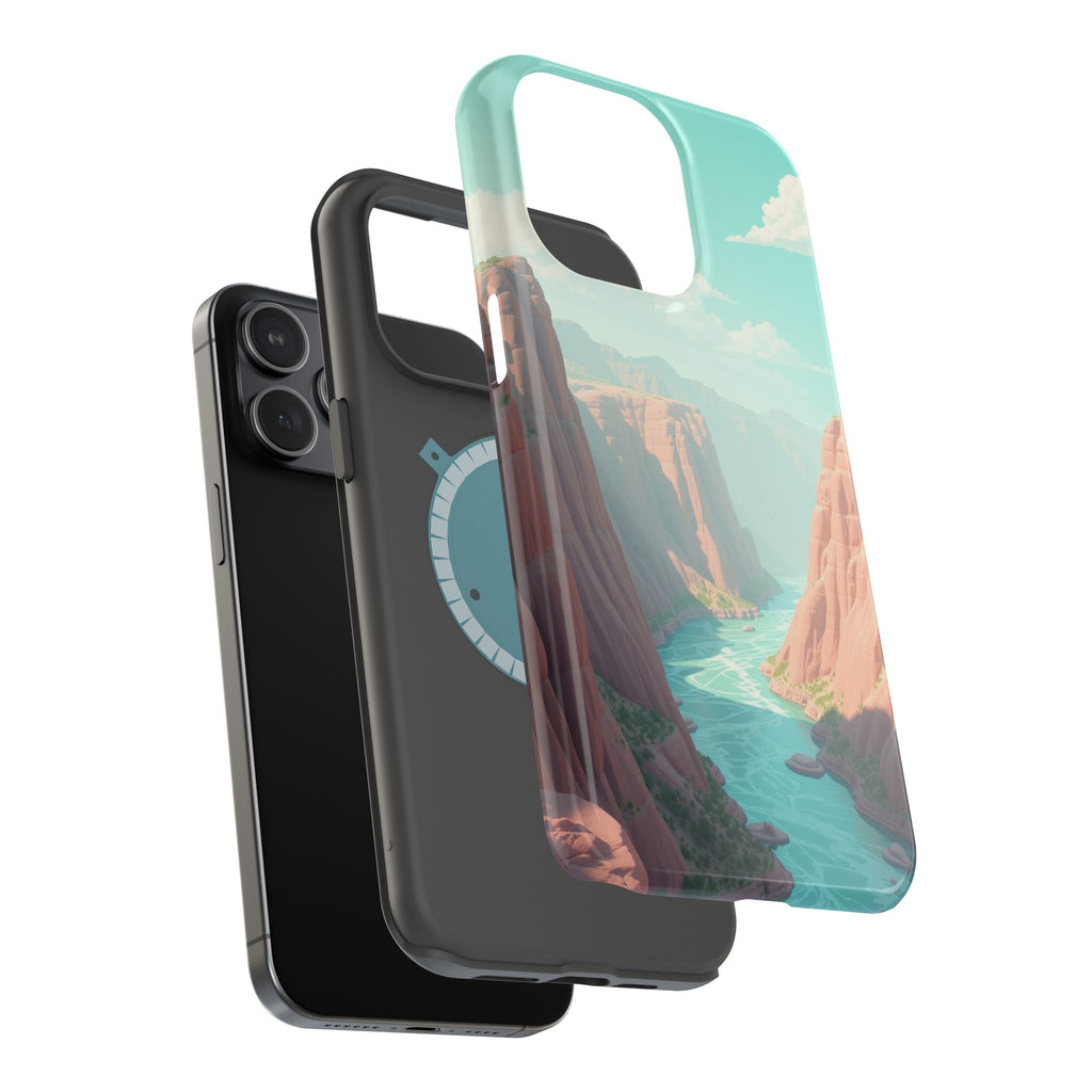 iPhone River Canyon Mystic Art Slim Everyday Designer Case · iPhone Case