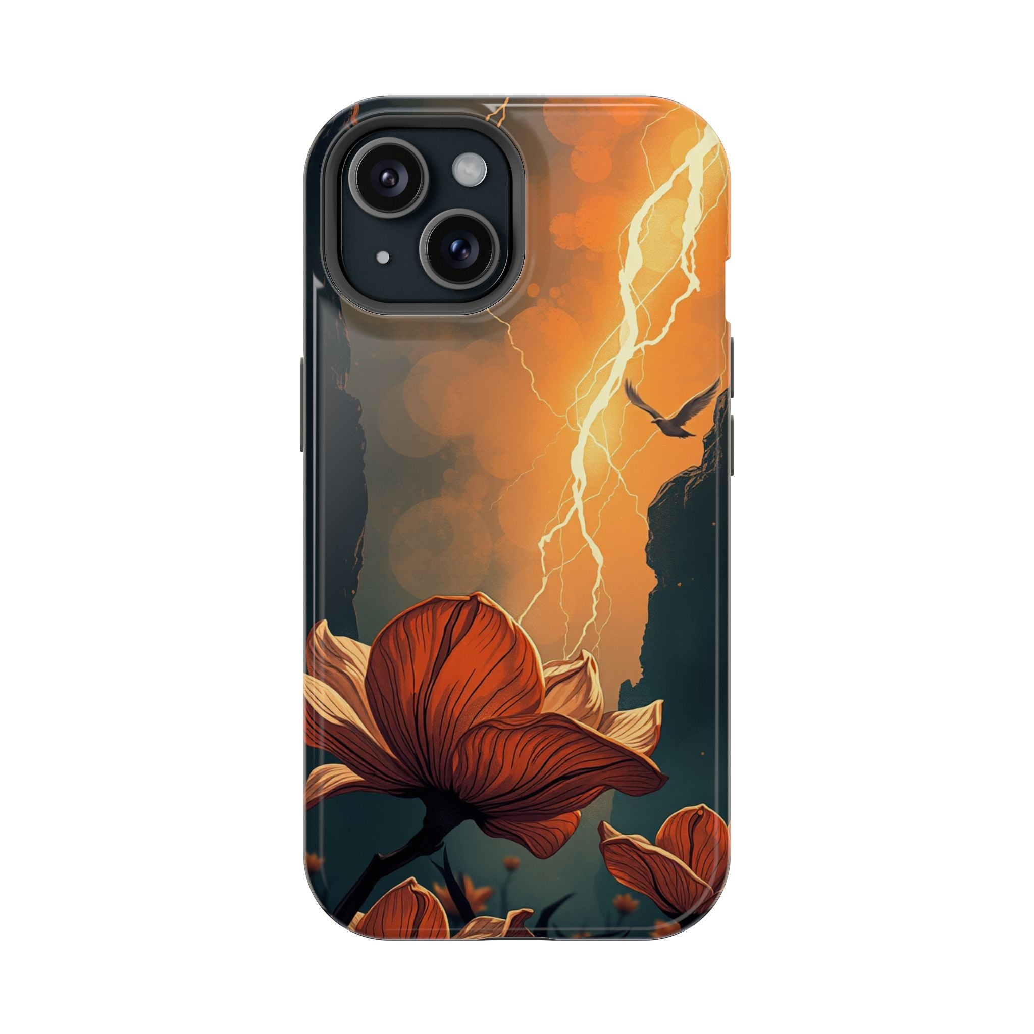iPhone Vibrant Petal Storm Design Bold Modern Everyday Snap Case · iPhone Case