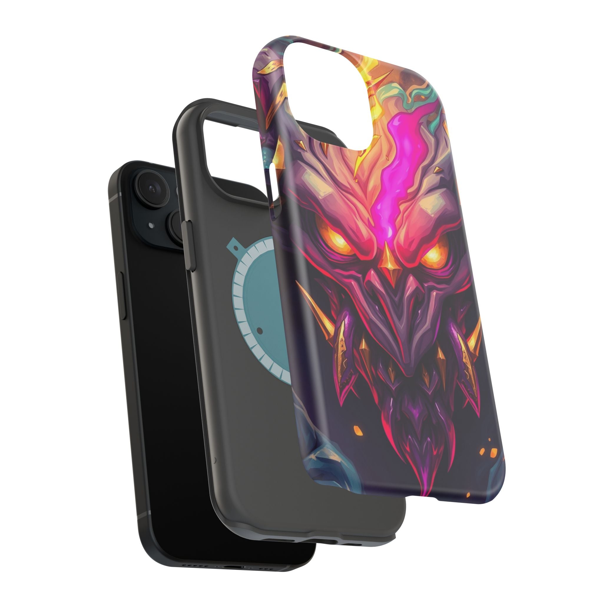 iPhone Chaos Goblin Energy Gold Foil Luxury Slim Everyday Designer Case · iPhone