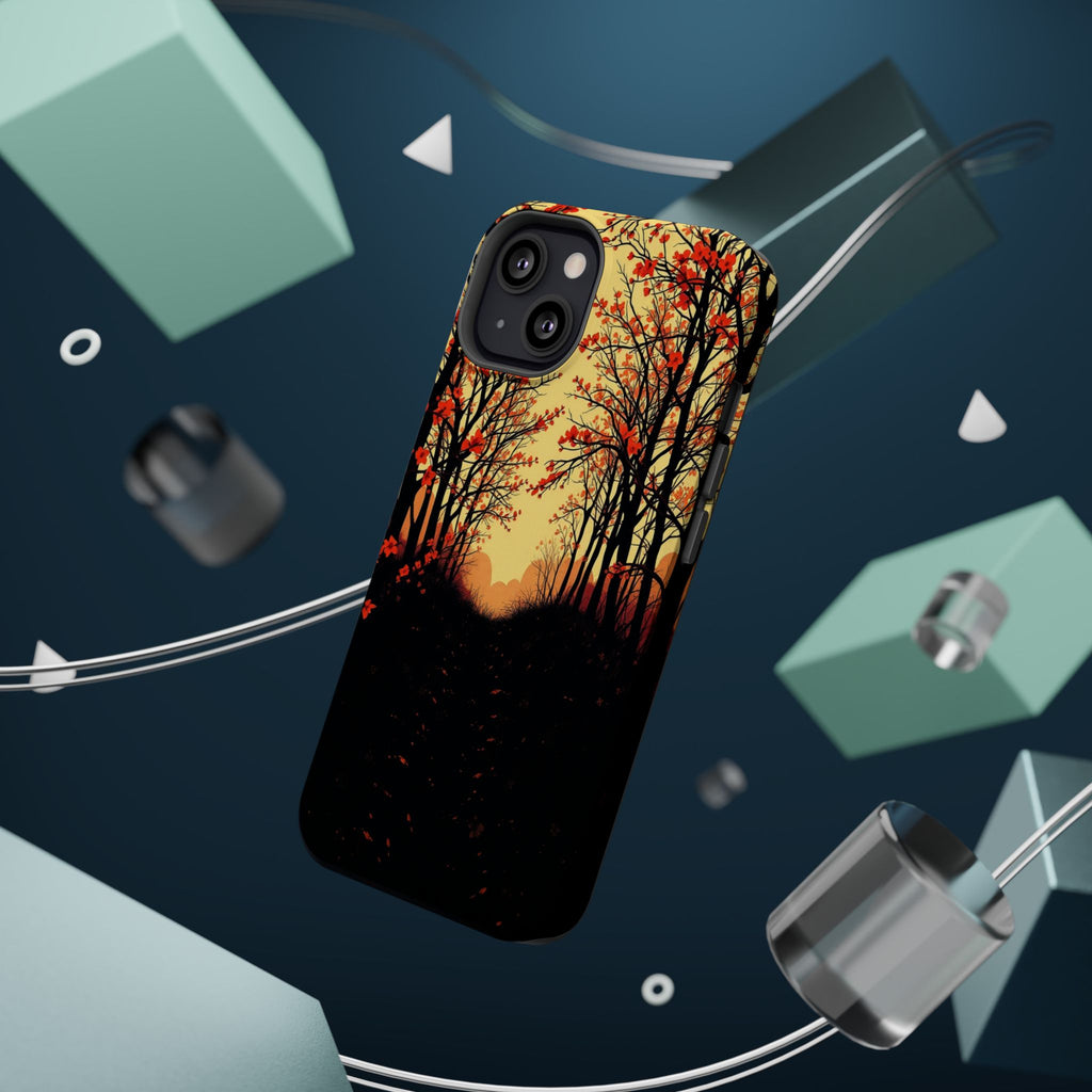 iPhone Dreamy Blossom Trail Design Bold Modern Everyday Snap Case · iPhone Case