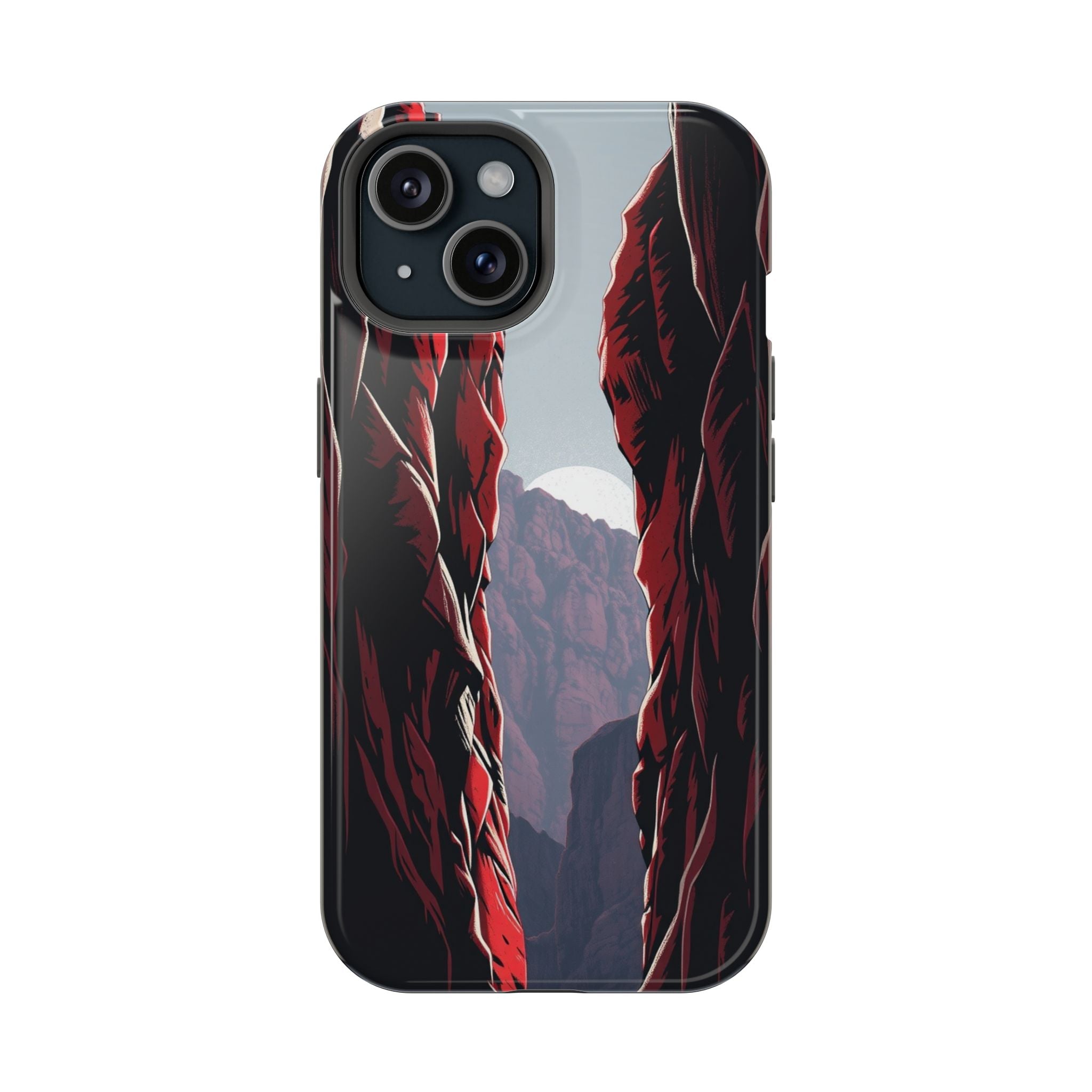 iPhone Serene Canyon Wall Design Bold Modern Everyday Snap Case · iPhone Case