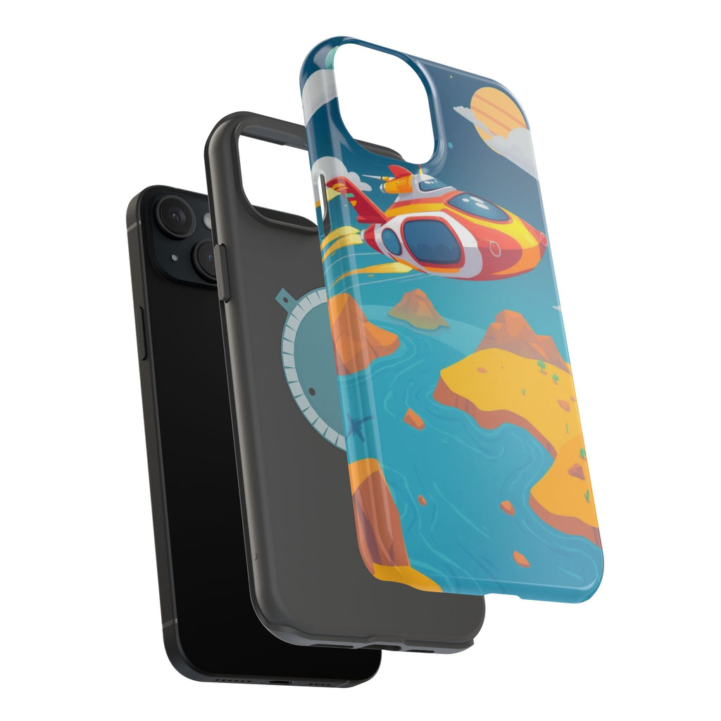 iPhone Hovercraft Glide Kids Fun Clean iPhone Phone Case Gift Minimal · iPhone C