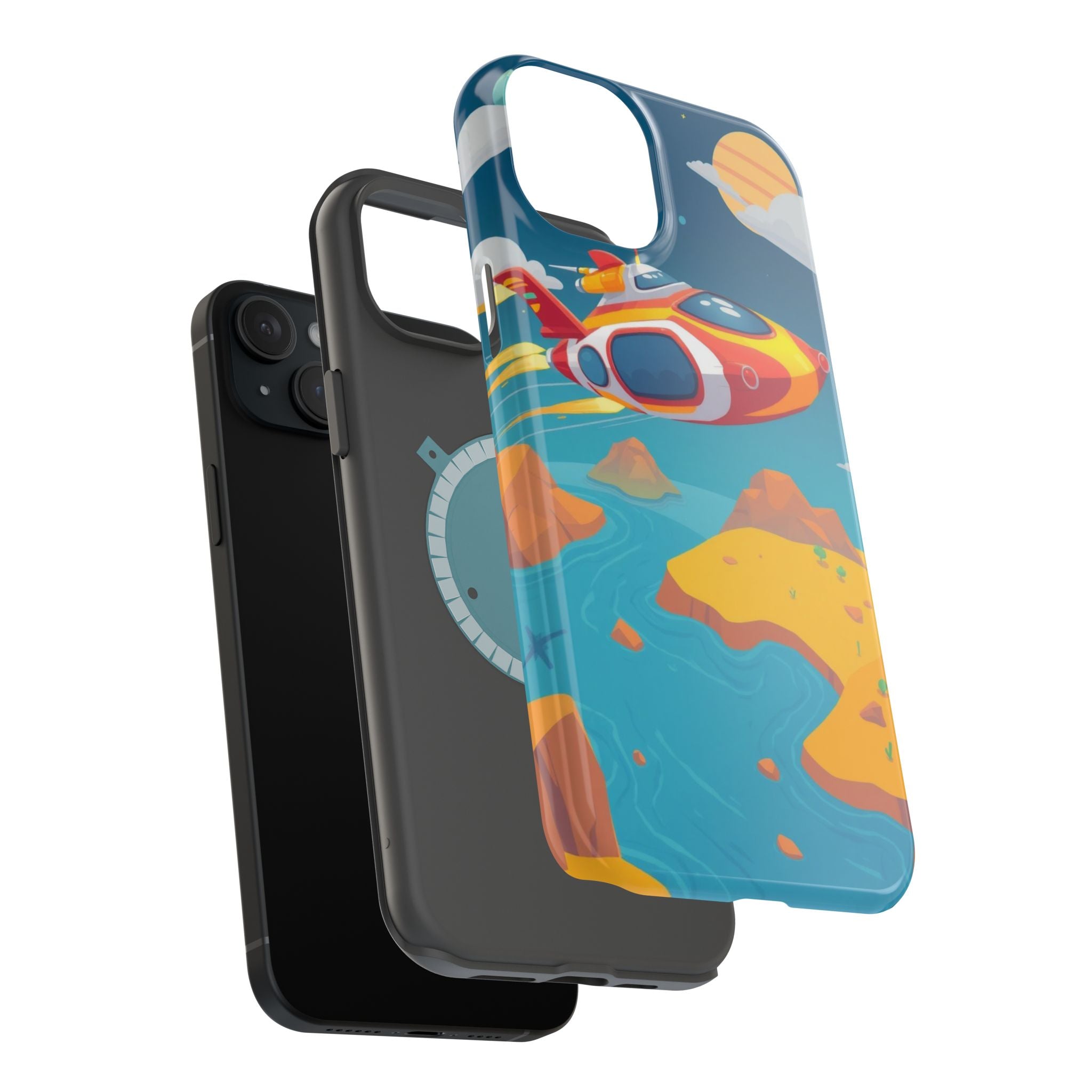 iPhone Hovercraft Glide Kids Fun Clean iPhone Phone Case Gift Minimal · iPhone C