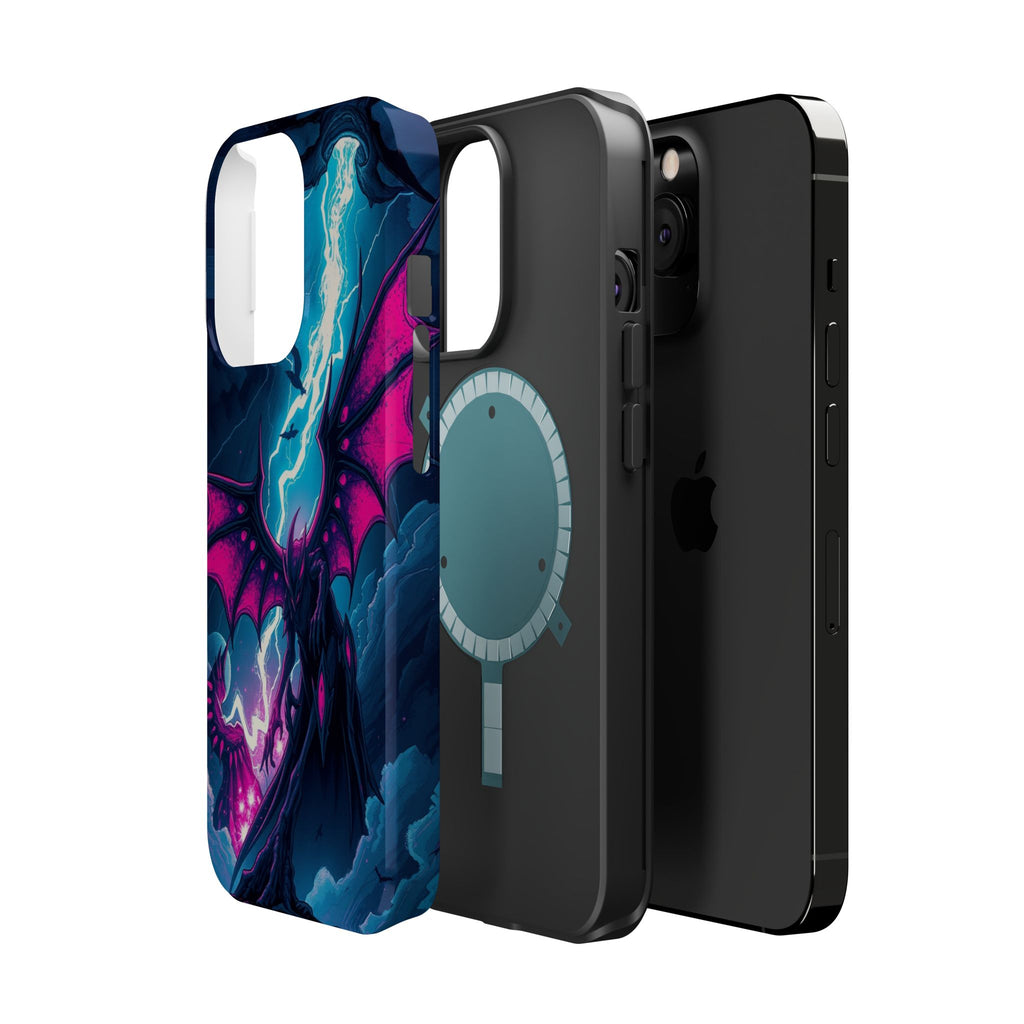 iPhone Radiant Hatching Storm Design Slim Everyday Designer Case · iPhone Case