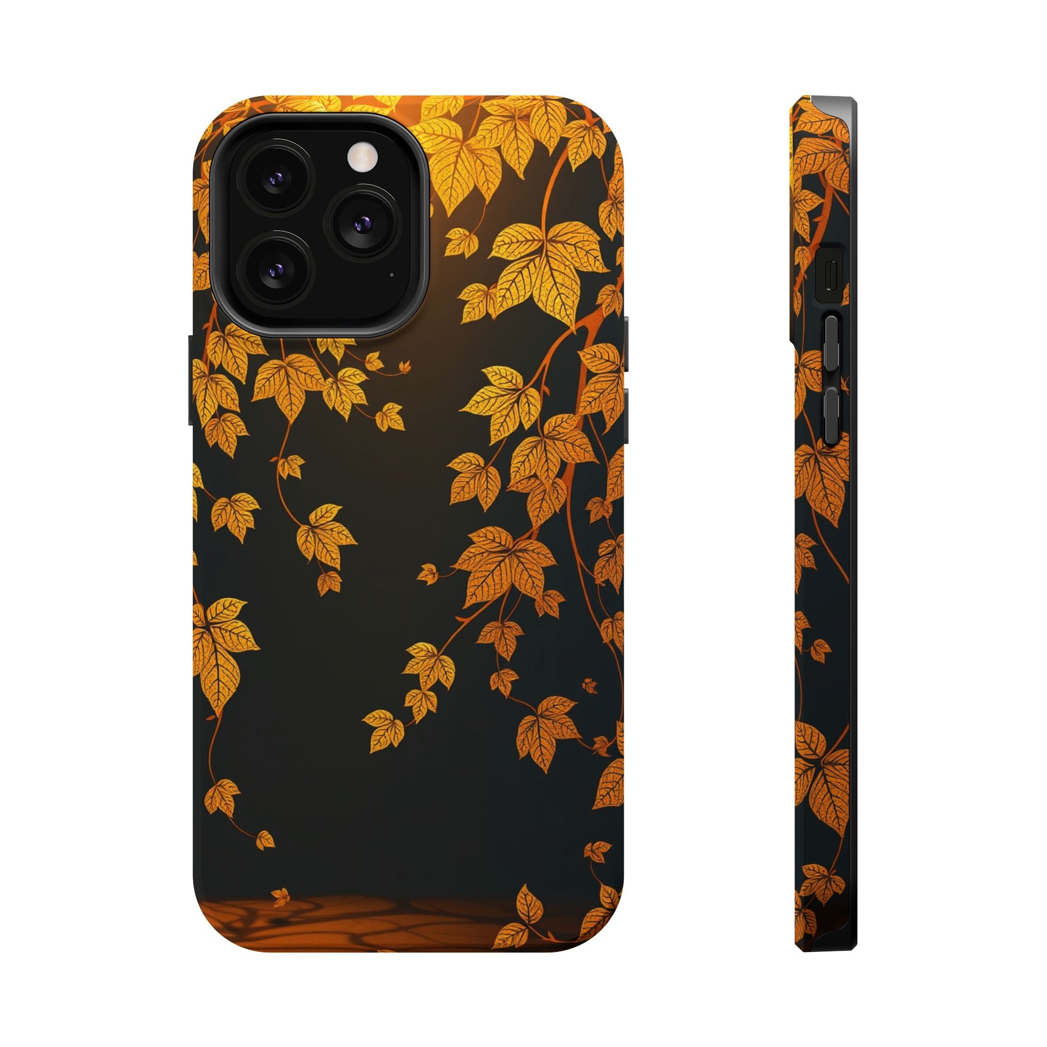 iPhone Mustard And Rust Art Nouveau Vine Slim Everyday iPhone 14 · iPhone Case