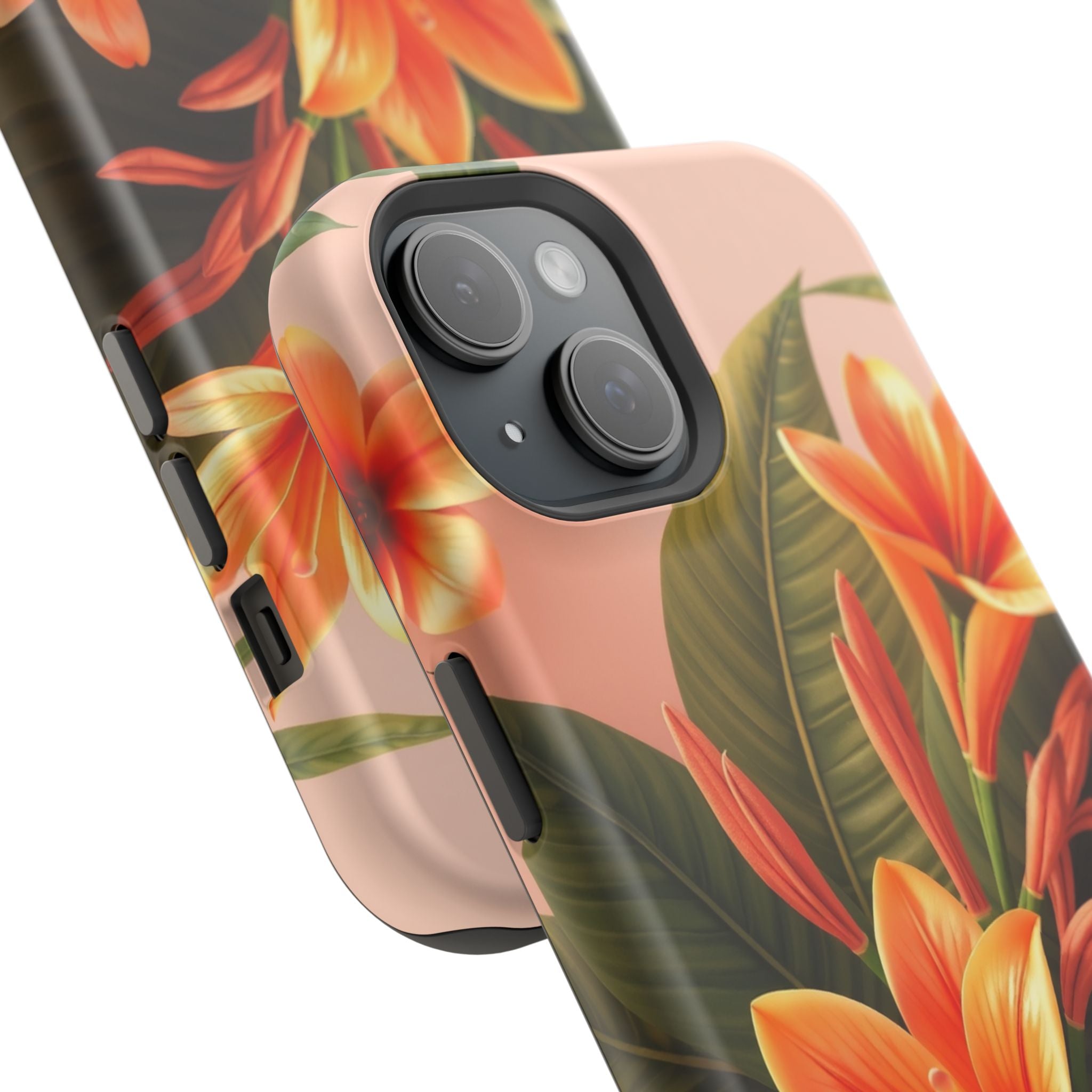 iPhone Tropical Bloom 3D Digital Bold Modern Everyday Snap Case · iPhone Case