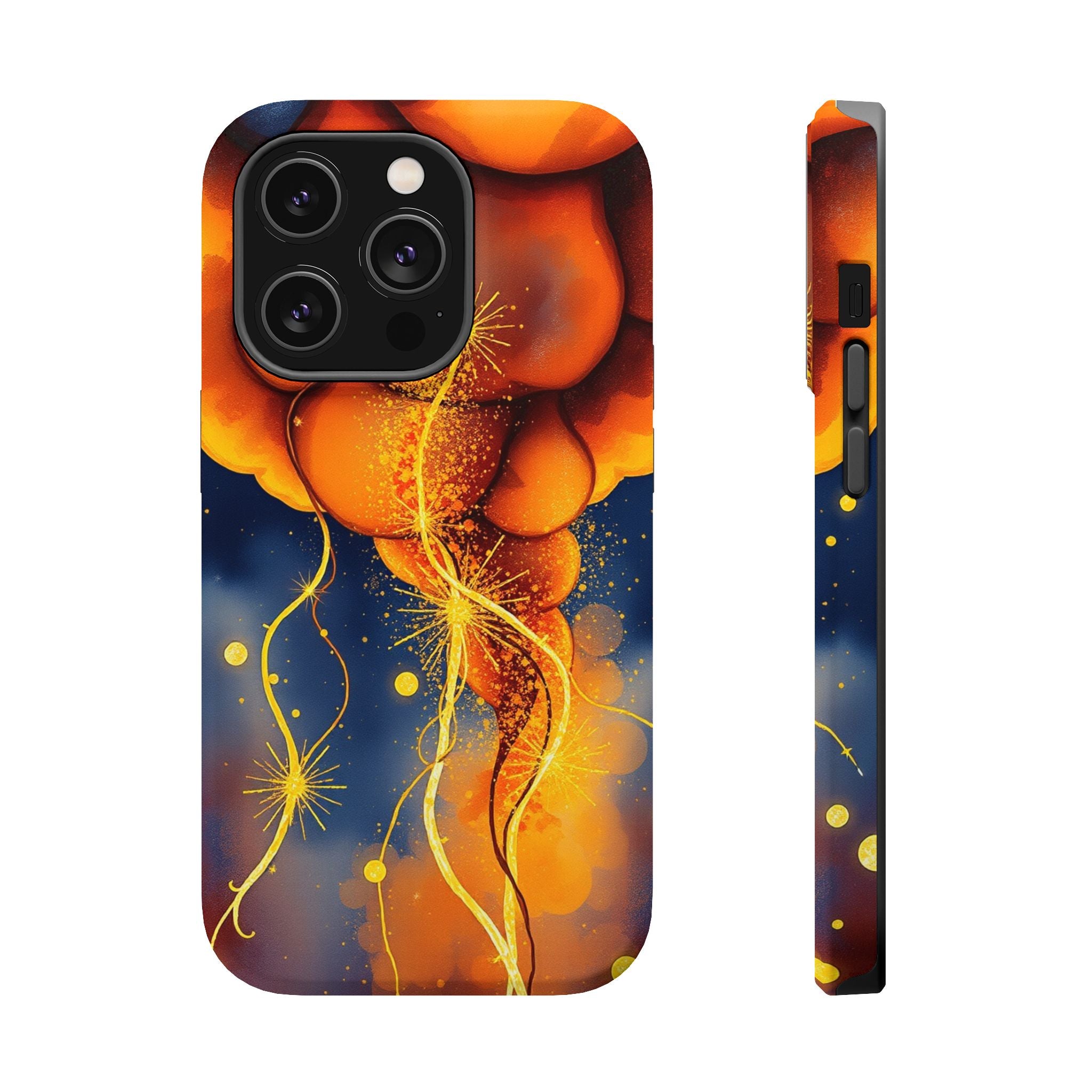 iPhone Glitter Storm Vibrant Watercolor Slim Everyday iPhone Designer · iPhone C