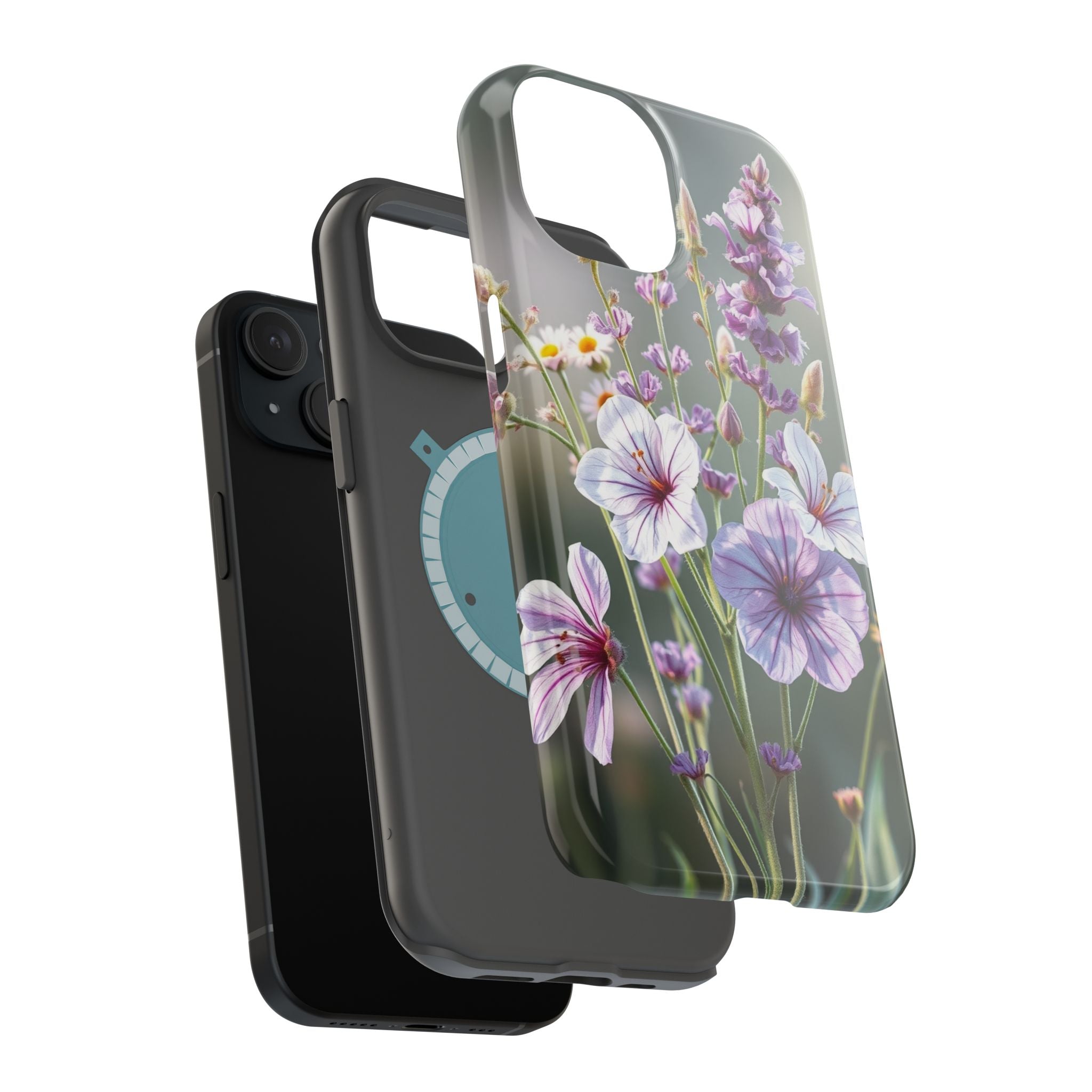 iPhone Wildflower Bunch Enchanted Art Slim Everyday Designer Case · iPhone Case