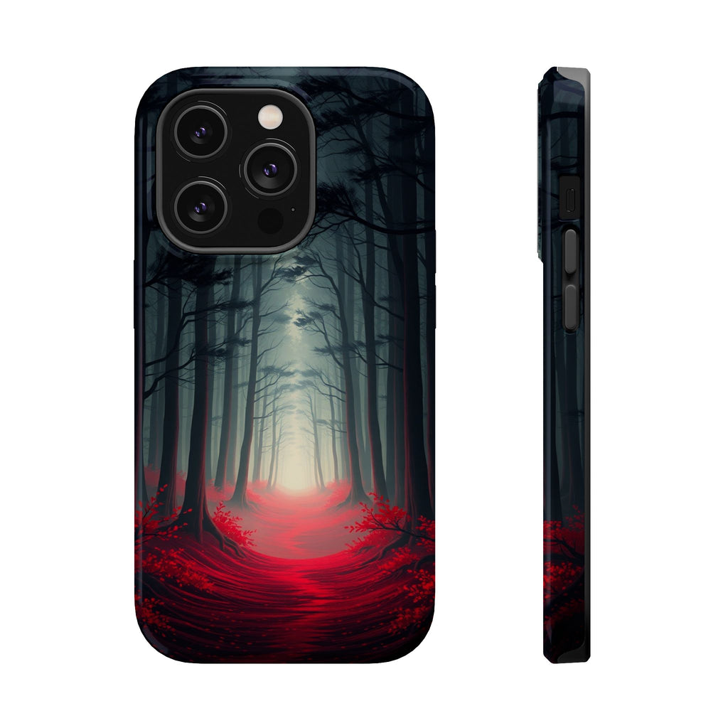 iPhone Dreamy Misty Forest Path Design Slim Everyday Designer Case · iPhone Case