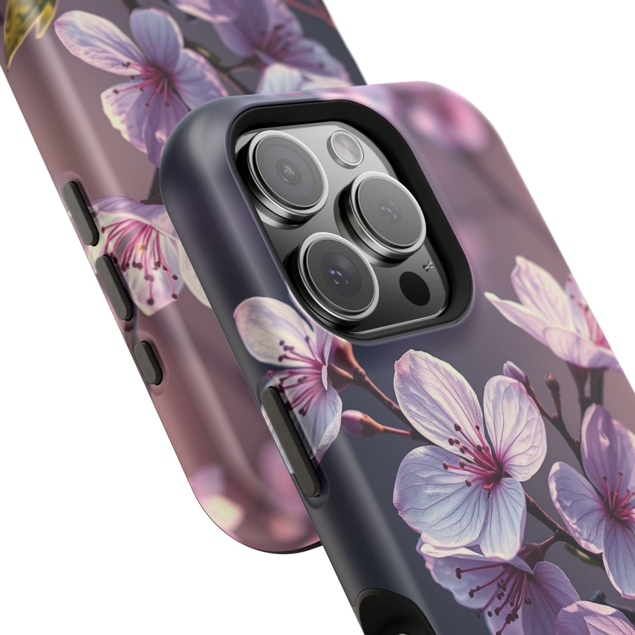iPhone Cherry Blossom Enchanted Art Artistic Everyday Cas Slim Snap Case · iPhon