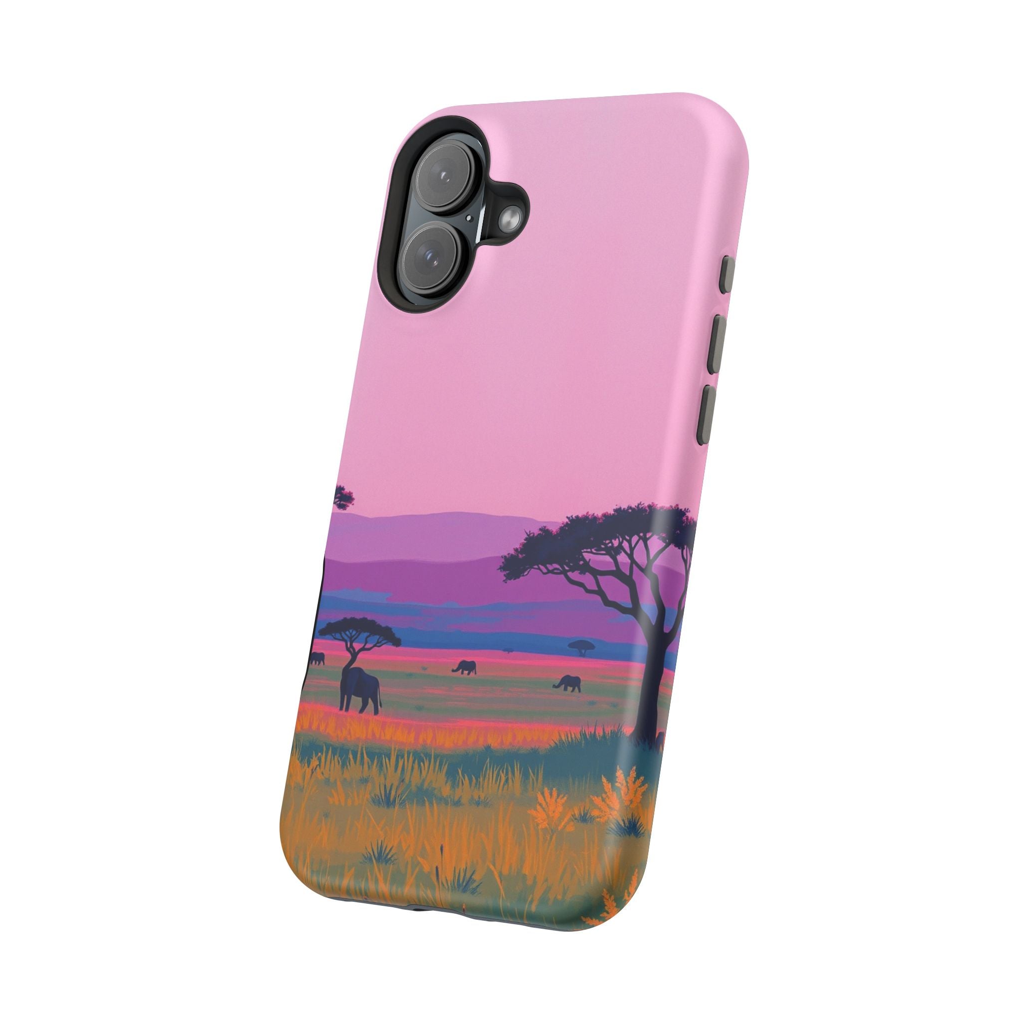 iPhone Savanna Horizon Electric Art Slim Everyday Designer Case · iPhone Case